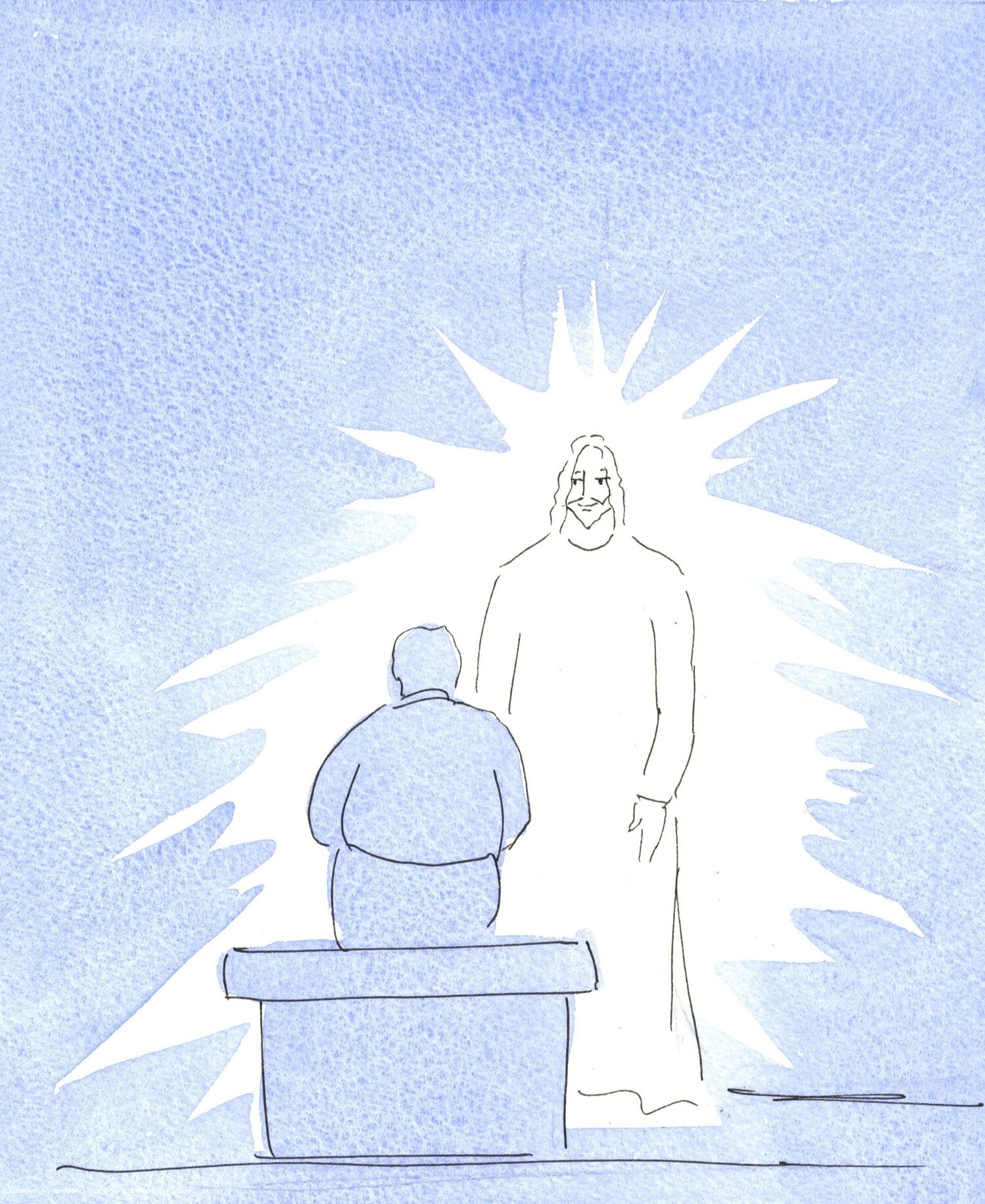 Christ is bodily Present in Heaven - which is very close to us. We are in touch with Heaven, in our prayer.