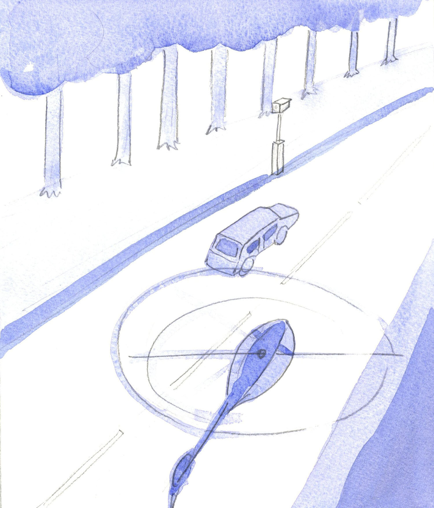 Just as a driver on a main road, nowadays, cannot escape being noticed and photographed - and even followed by police in a helicopter - so we need to remember that much that we do or say in everyday life is noticed by others. It is important that we set a good example.
