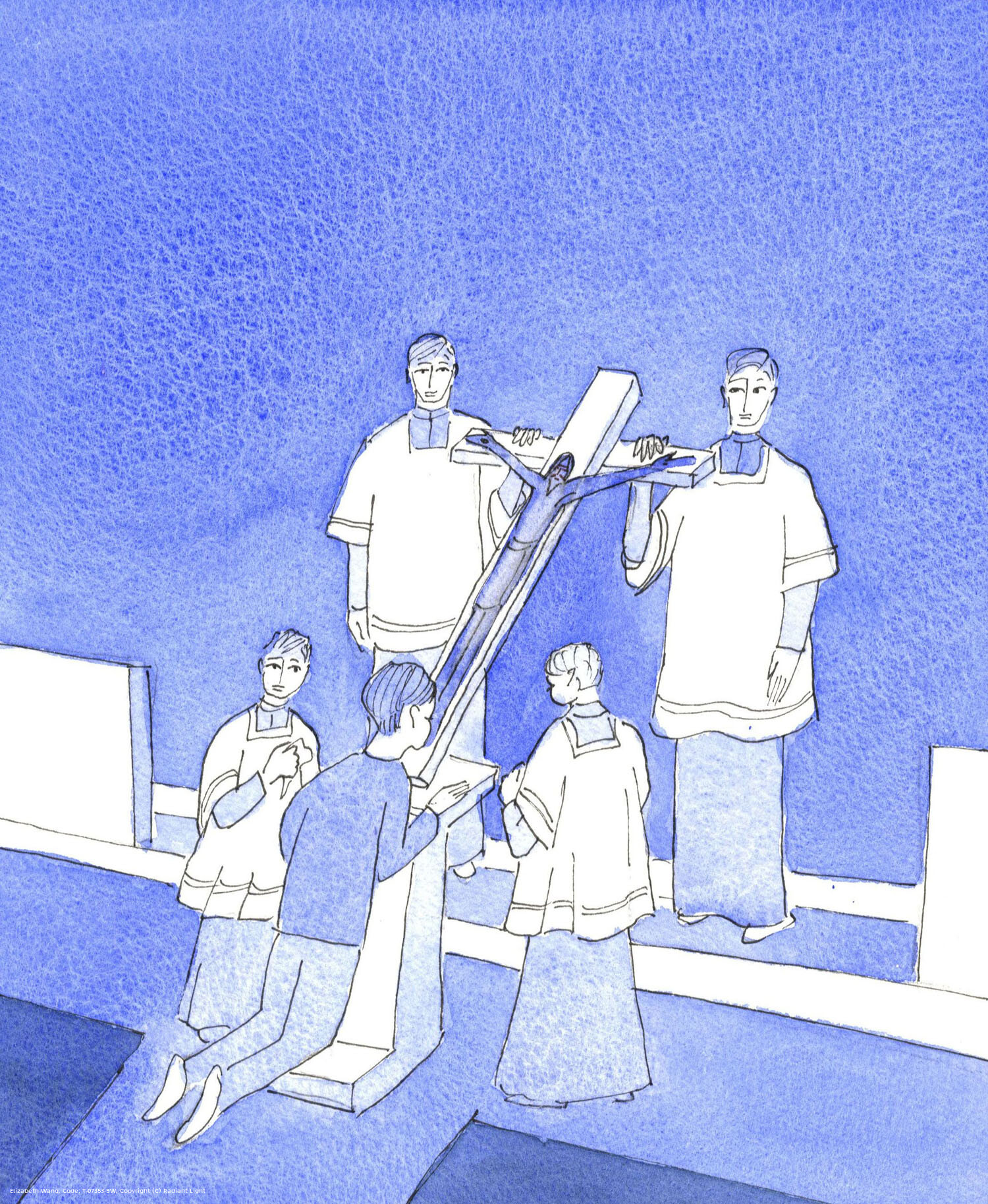 Christ is touched to the heart by every sign of devotion to Him in His Passion - which He endured out of love for us all. He wants us to revere the crucifix, pray the stations of the Cross, and make the sign of the Cross with reverence and care.