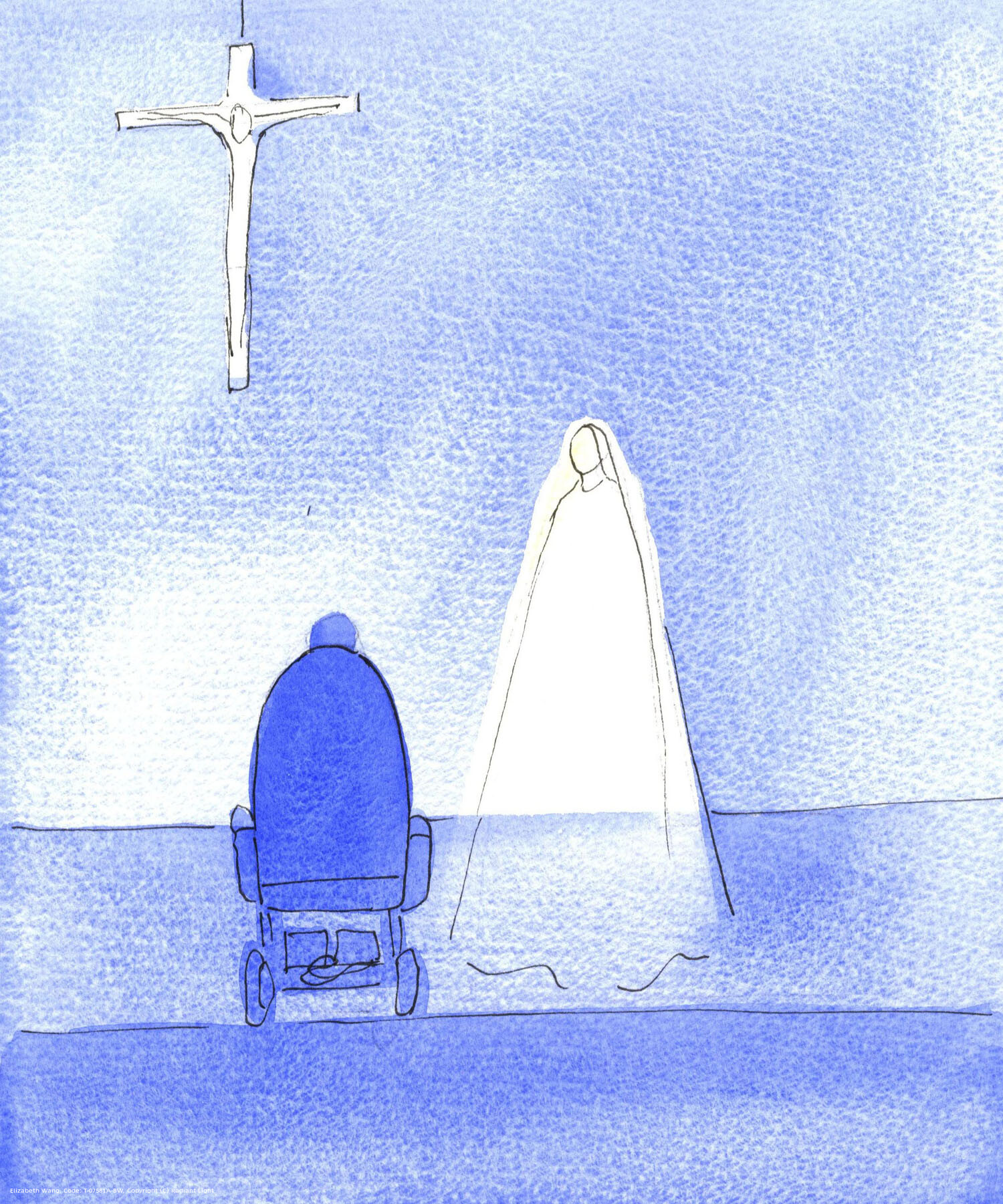 Our Beloved Lady came to me in my hotel room. She was radiant, and glorious as a Queen. She consoled me in my difficulties, and assured me that her son was pleased with me, and glad that I persevere to bring encouragement to many in the Church.