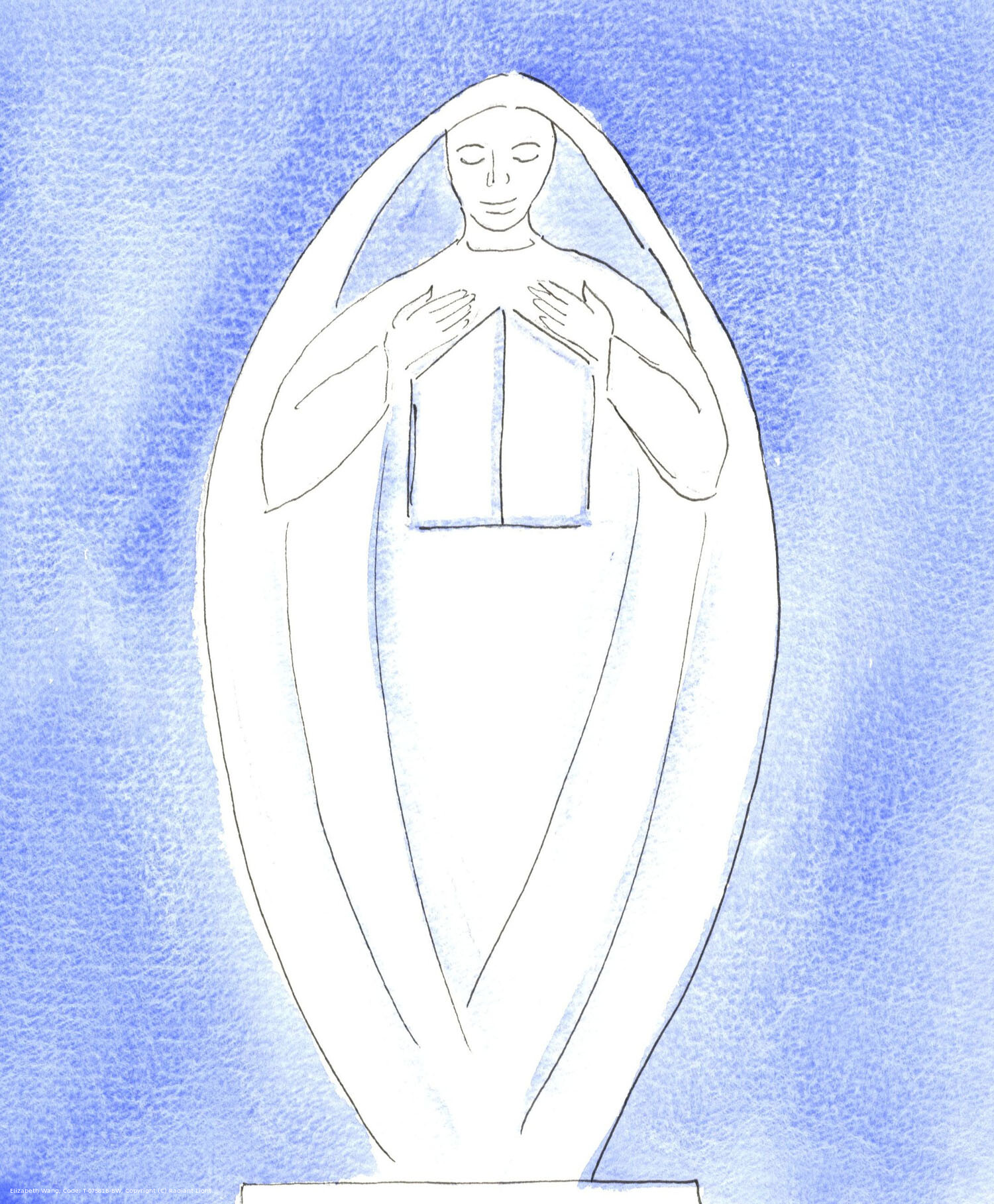 Mary, the First Tabernacle: The Lord explained that since His Mother Mary was the first 'tabernacle', as she carried Christ within herself, it would be good for someone to sculpt a figure of Mary, with tabernacle doors placed where her heart would be: the heart which welcomed Him from the first moment.