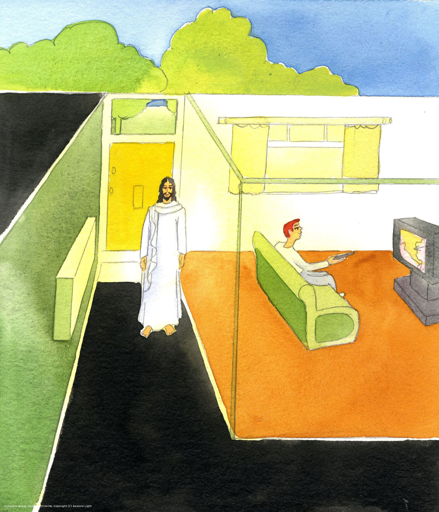 A person who receives Jesus Christ in Holy Communion but then scarcely talks to Him in prayer is like a man who welcomes a visitor then leaves Him in the hall-way whilst himself going off to watch television. That is to offer only a lukewarm welcome.