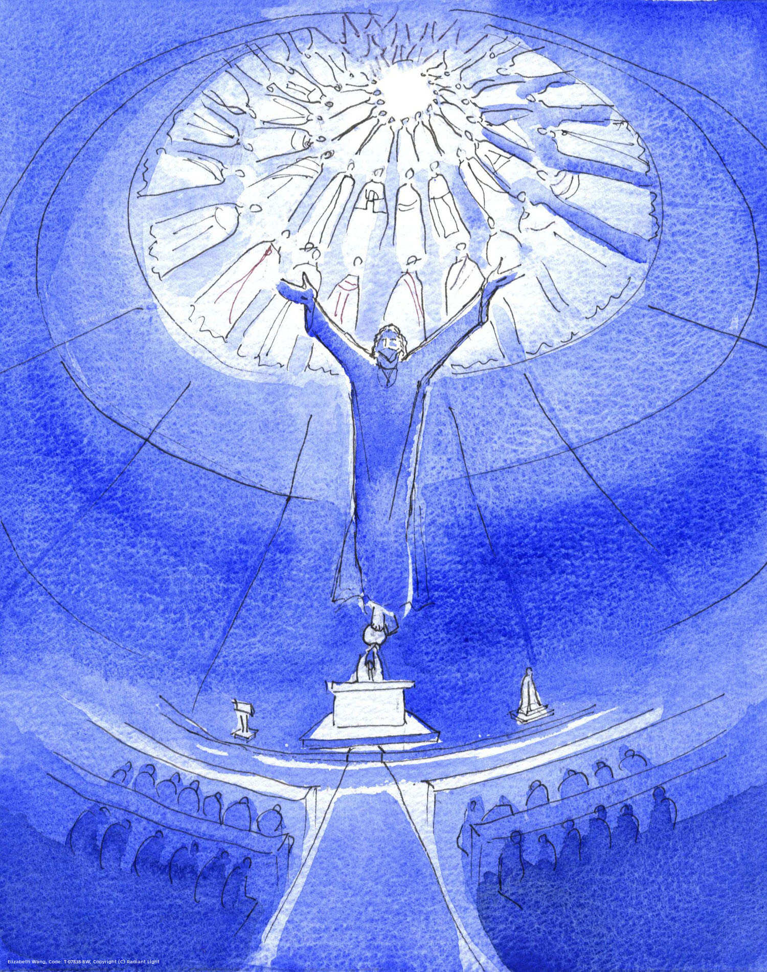 It was an earnest request from the Lord: "Tell everybody who will listen" - that Jesus our God and Saviour is truly Present at every Mass, 'hidden' in the sacred species, and praying just as He did on Calvary, for sinners.
