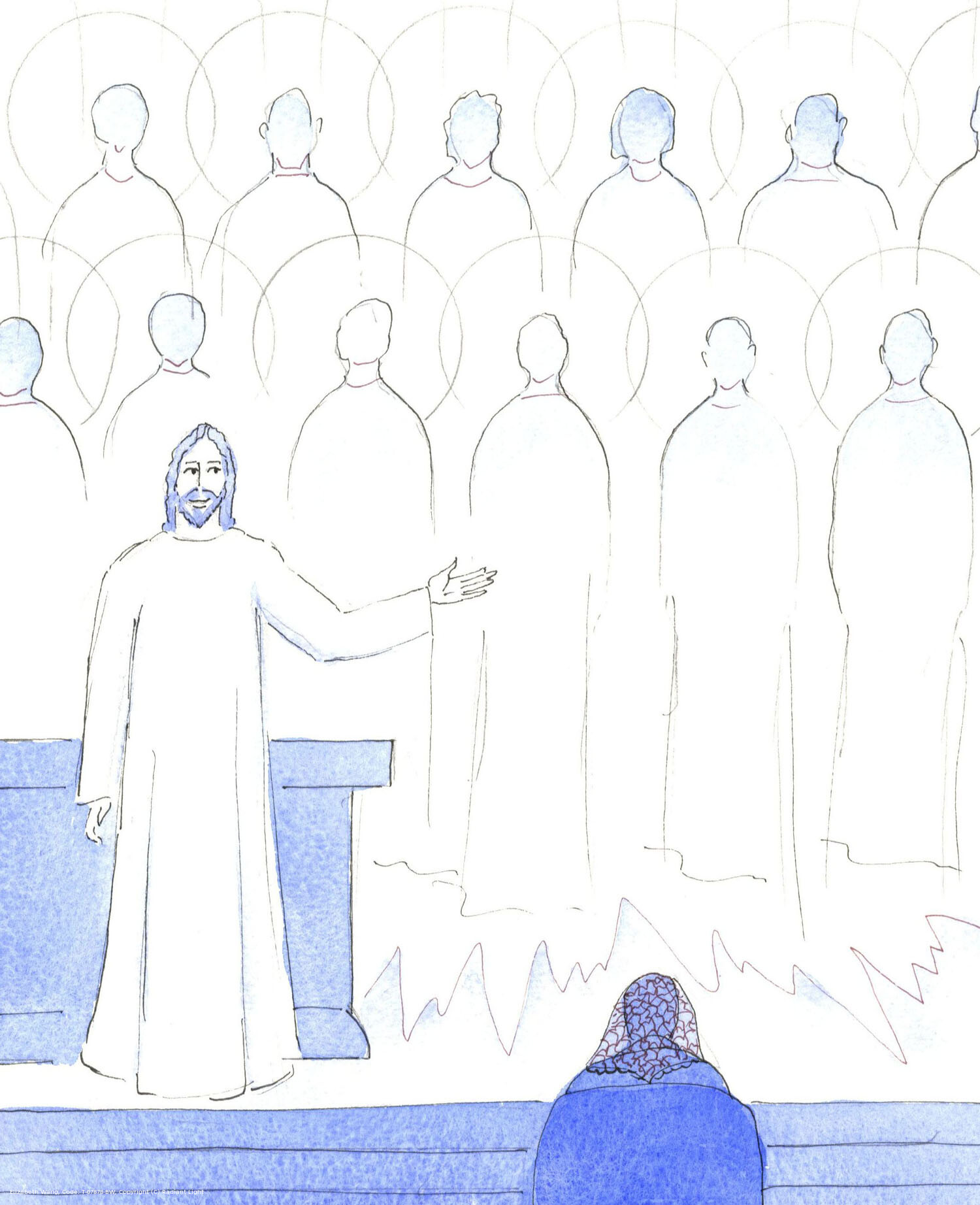 The Saints in Heaven are there because they did God's Will in earthly life, or did it belatedly, having repented; so Christ treasures our every act of obedience to His wishes.