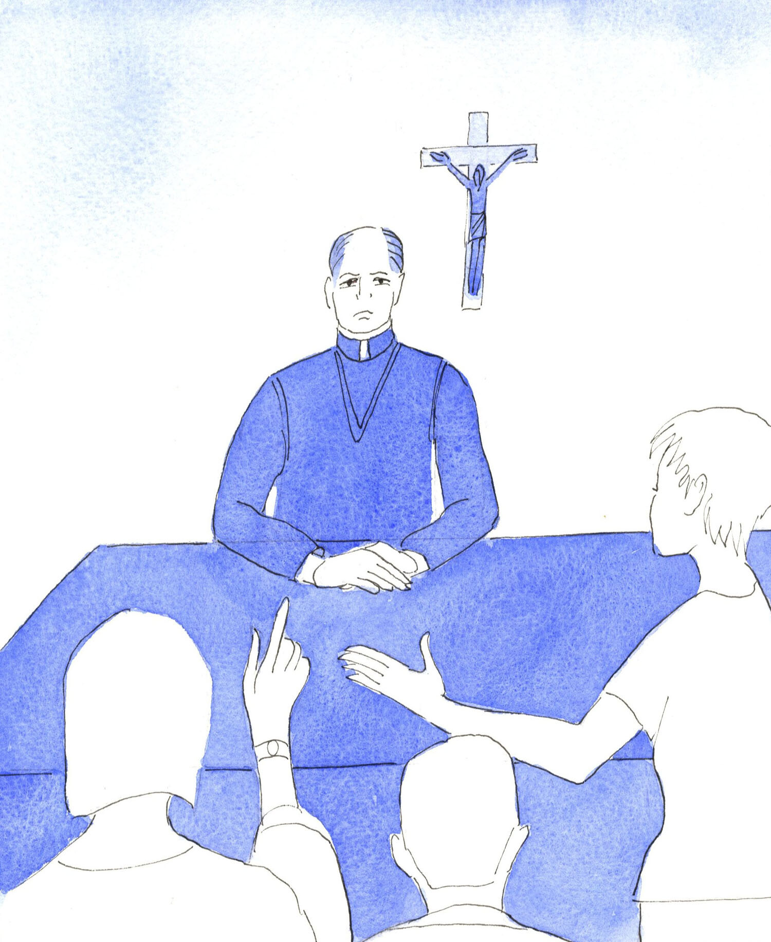 The Lord asks the Bishops to look back at their lives. Have they ever failed to speak out about morals, for example, for fear of upsetting people or driving them away?
