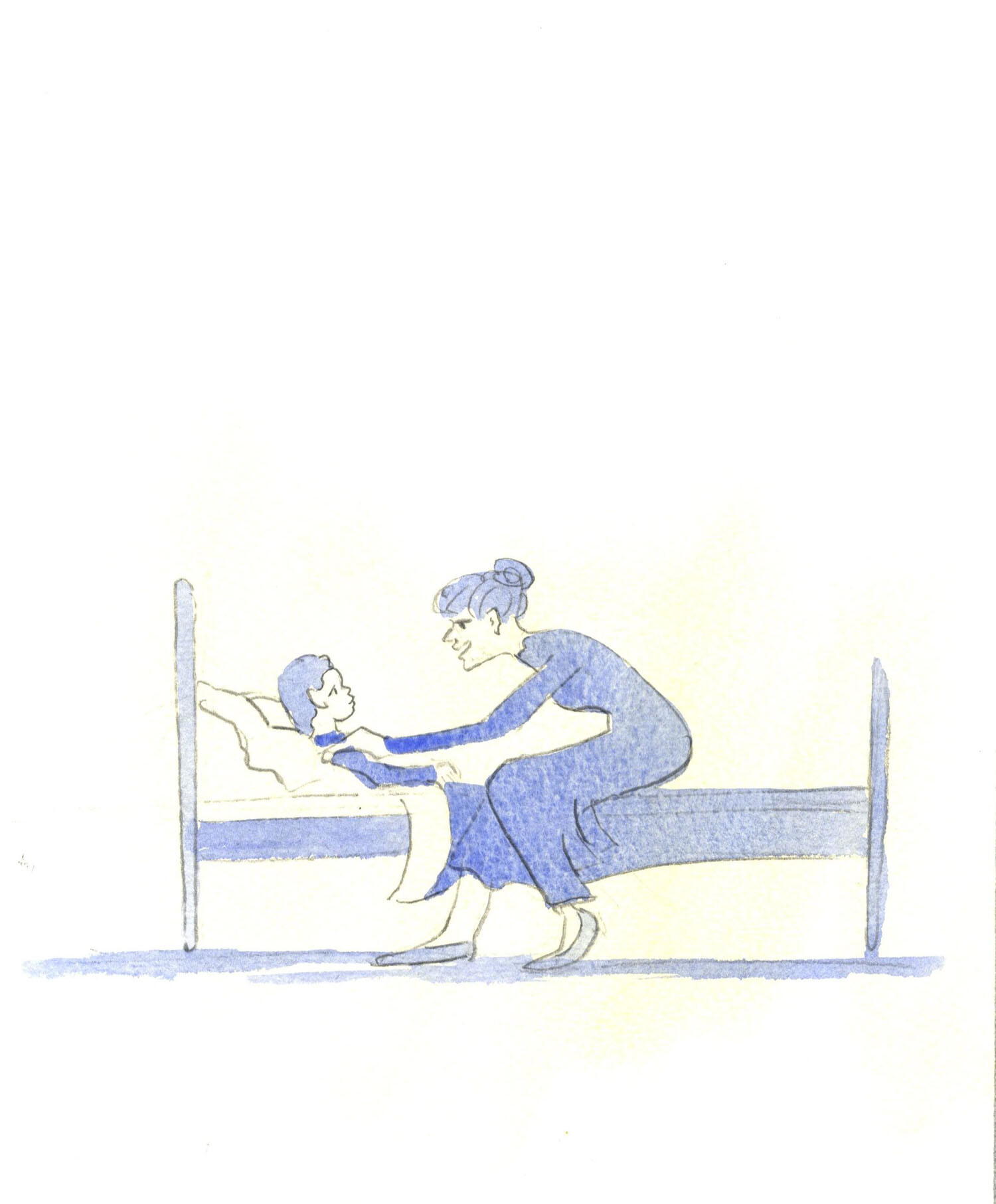 Just as a kind mother rarely scolds a child if he is unwell, or worried about his school exams, so Christ is especially tender and helpful towards us when He sees us struggling to cope with special trials.