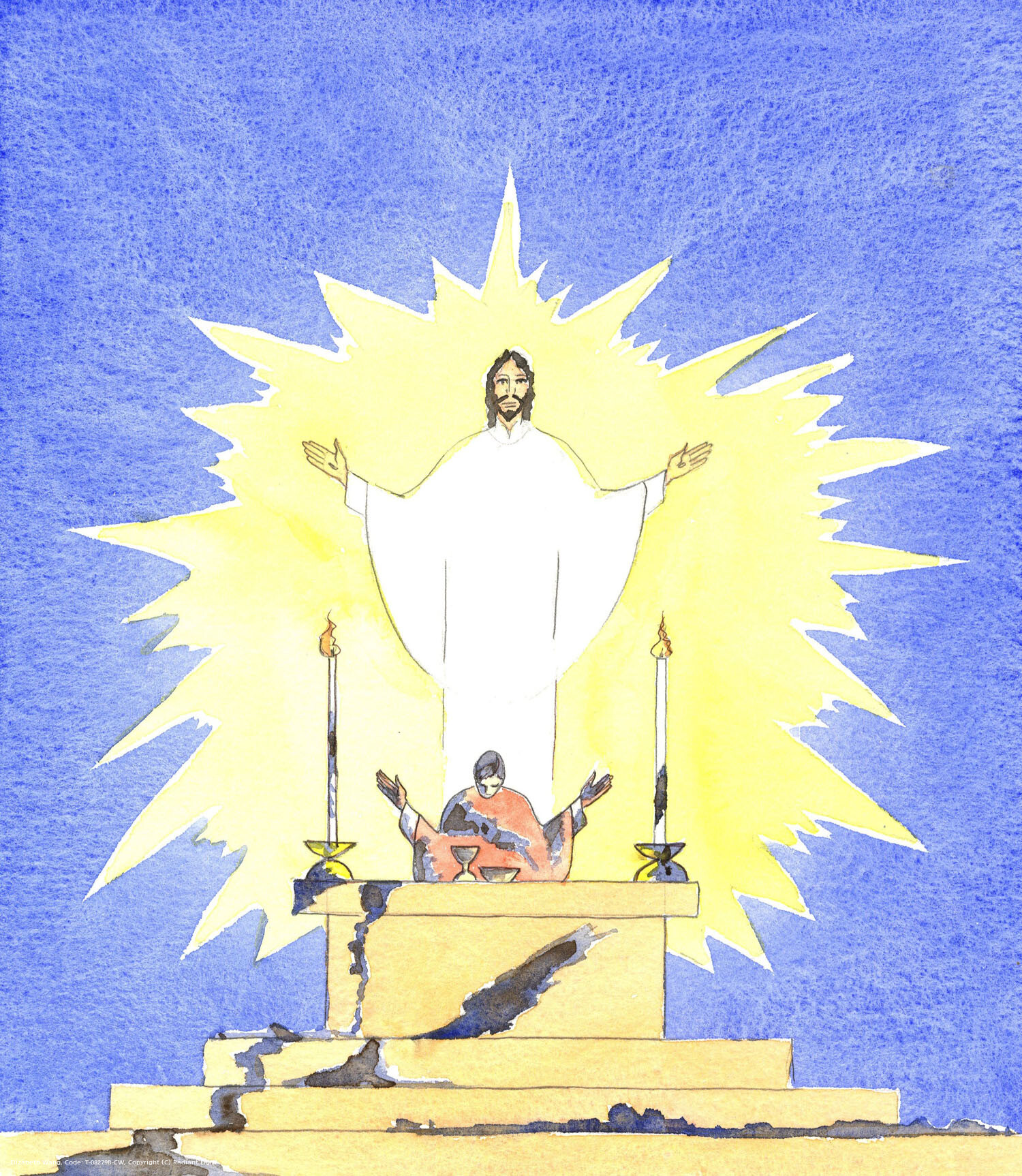 When a priest commits grave sin, and does not repent, it is as if he dirties everything he touches, as he goes about his duties; but nothing can sully the Holy Sacrifice of the Mass or Christ the pure and Holy Saviour, Son of God, Whose once-for-all Sacrifice each priest offers from the altar.