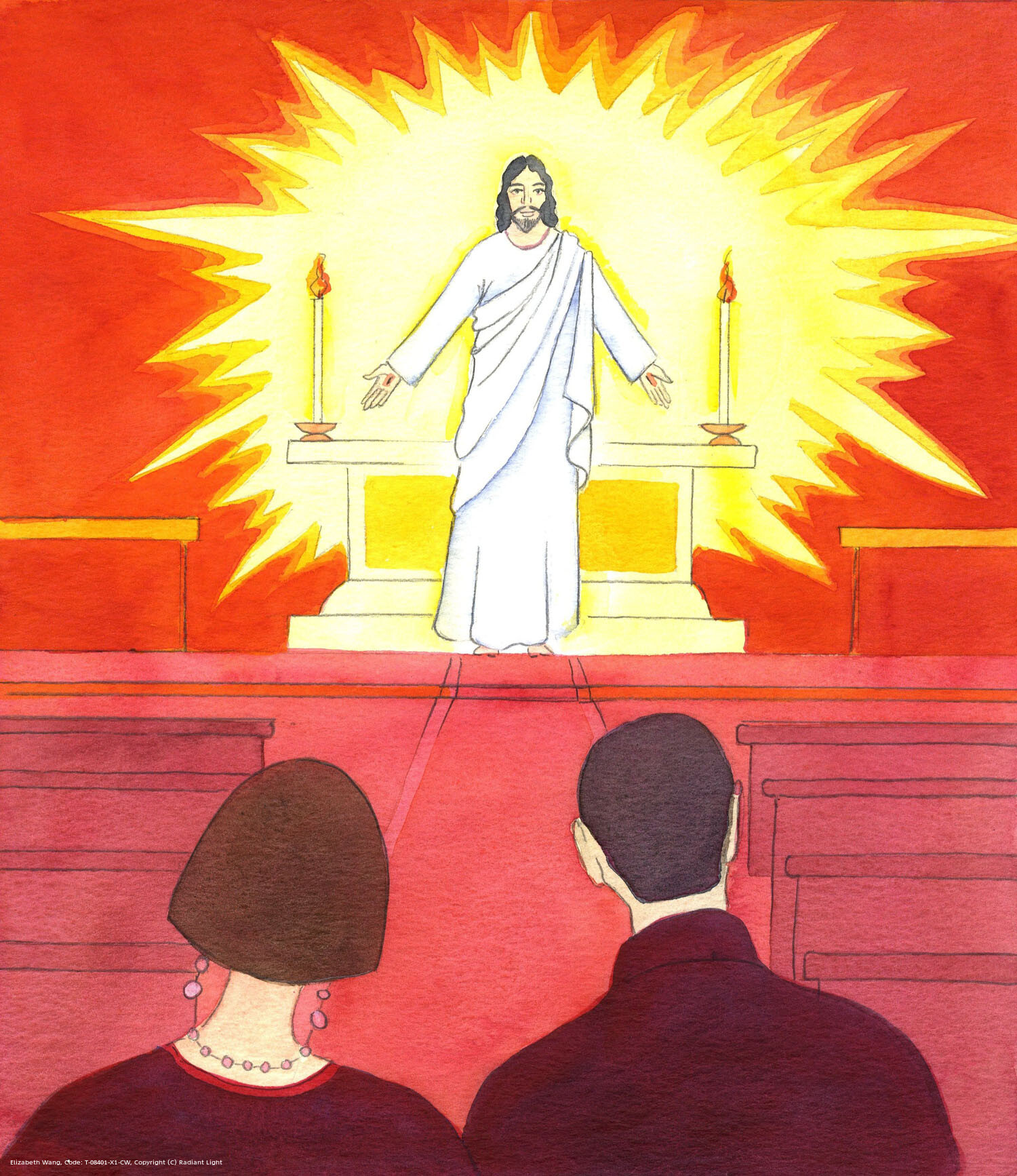 Christ asked me to say to other people: "If you could see Jesus in the sanctuary, watching you, as you come in, would you make better genuflections?" Christ is Present in every Catholic church, surrounded by His holy Angels, as people who say they love Him ignore His Presence and even chatter at length.