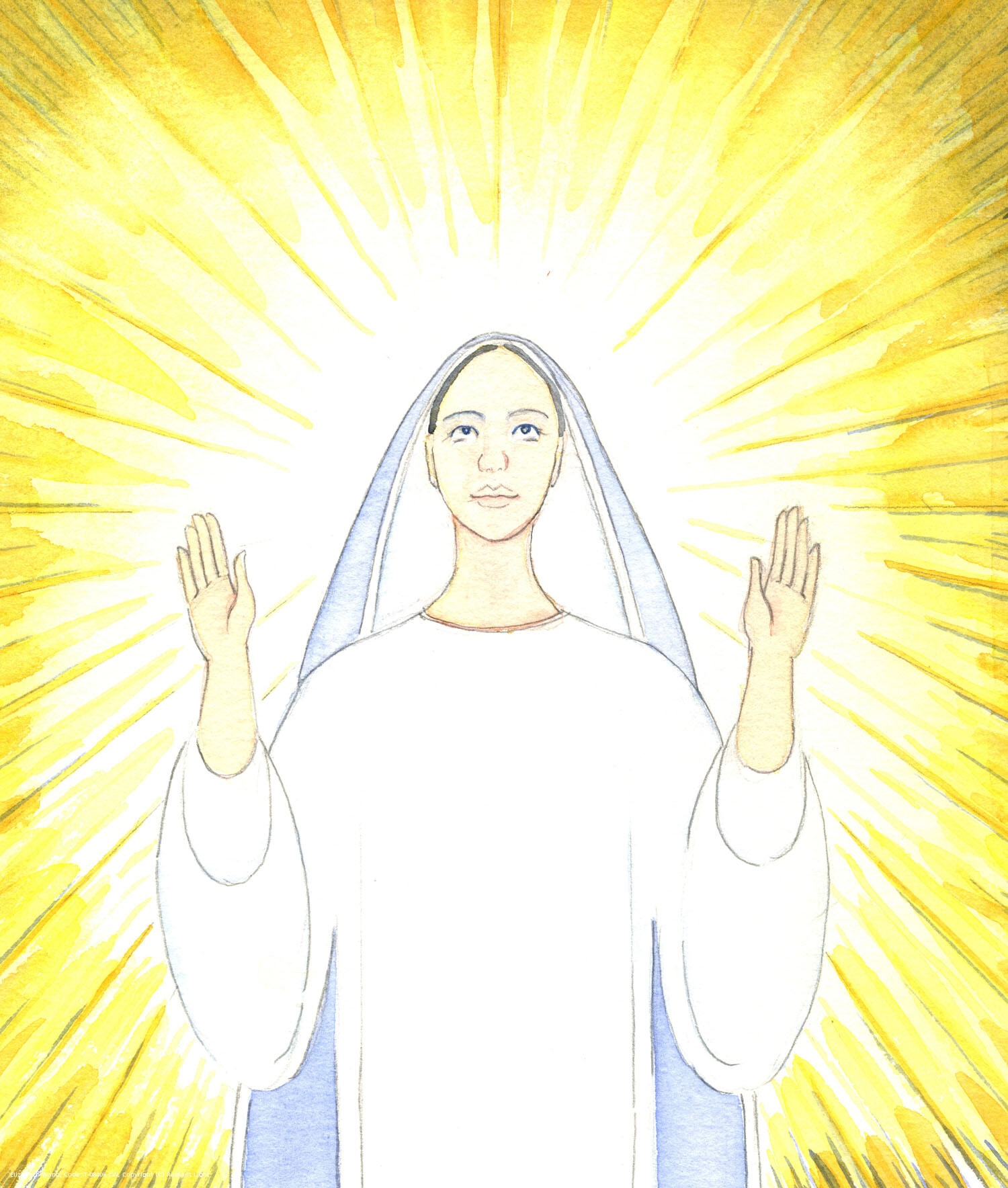 Our Blessed Lady's whole desire is to give glory to her Father, just as Jesus Christ her Son has always done. She invites us to do the same, though she is saddened to see how little respect is paid to Christ their Divine Saviour, Really Present in the Mass, and in the tabernacle.