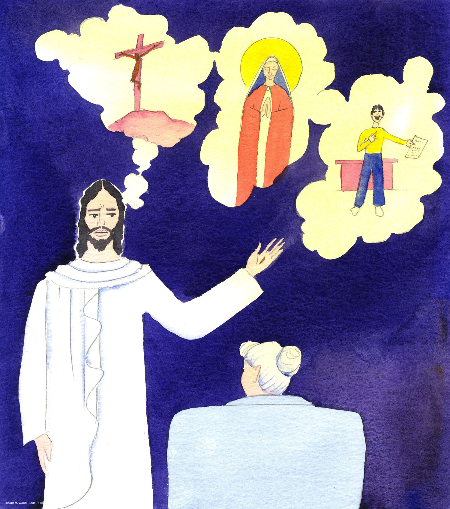 Christ told me how little the Cross is mentioned by preachers and teachers today: the Cross on which He suffered because of the grievous sins no longer mentioned. He is grieving, too, because people say that devotion to His Mother is old fashioned, and because Catholic school children are often taught more about self-esteem than humility.
