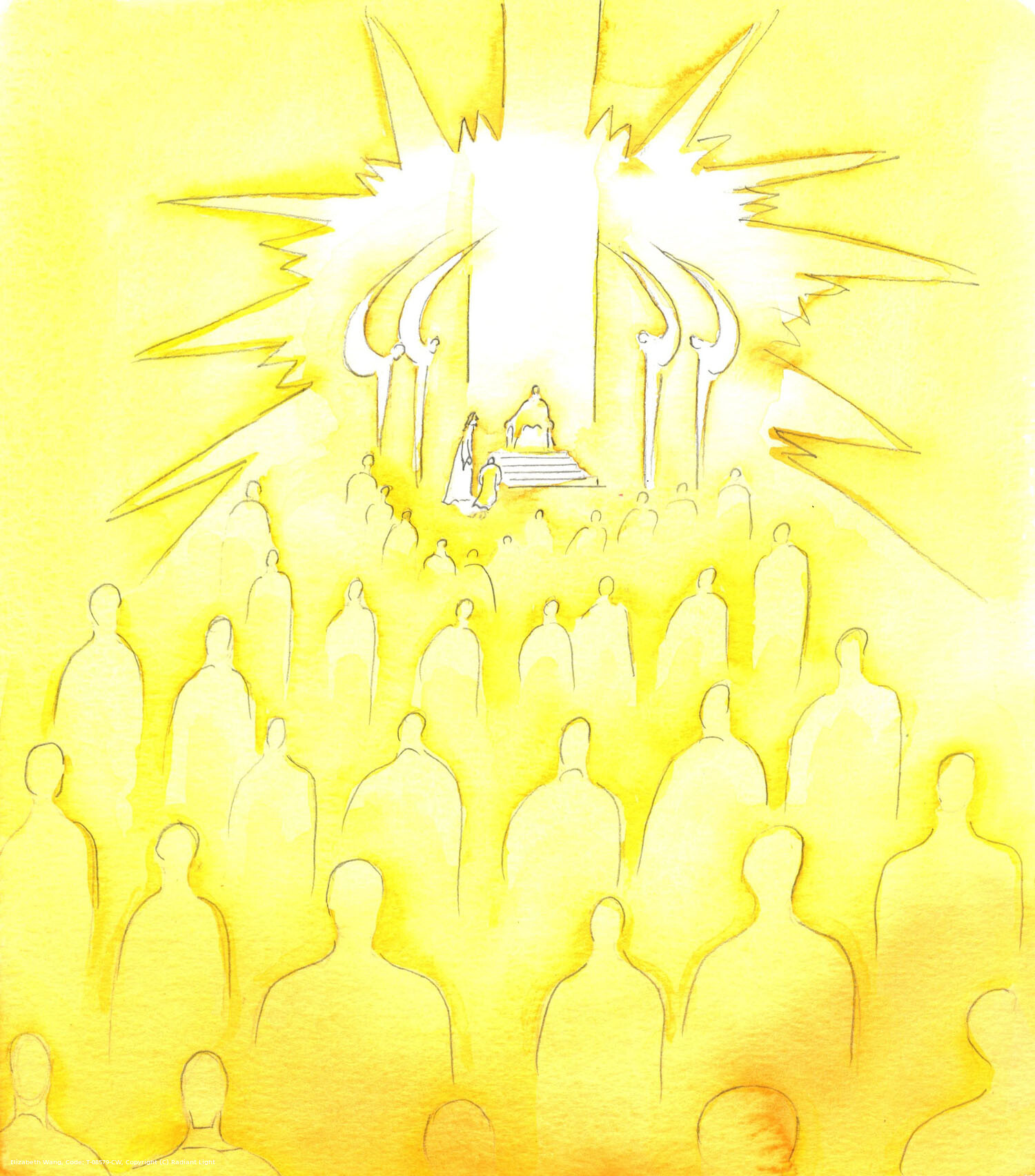 As soon as I asked the Saints and Angels for their help, it was as if they surrounded me in a huge crowd, to support me, as I knelt before the Father's throne, offering Him my evening praise. Truly, the Lord assured me, I have an army of Heavenly friends.