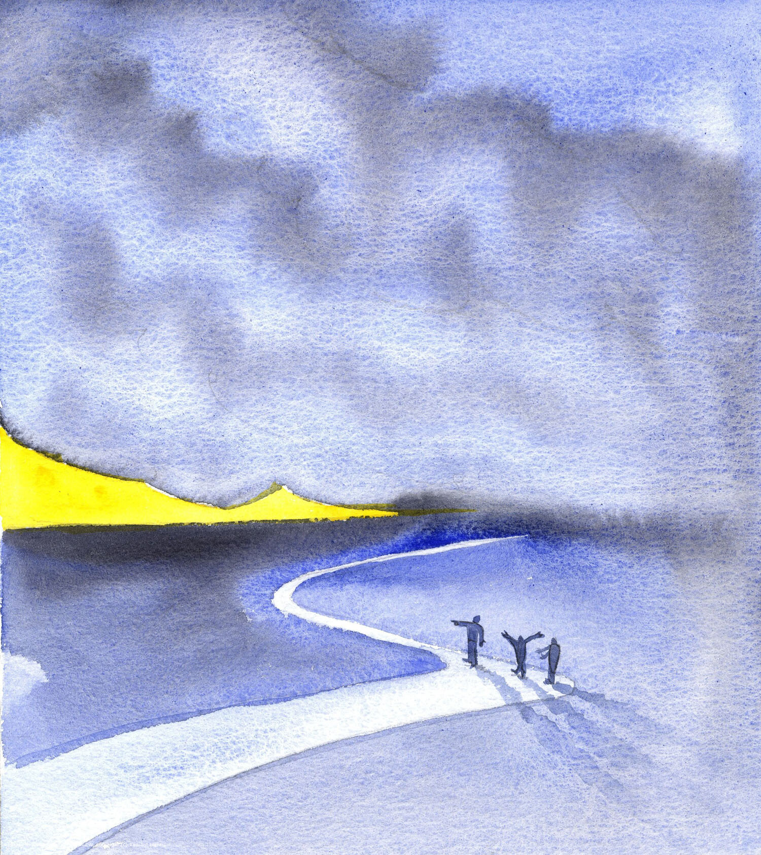 Long ago, before Christ came to earth, people looked for signs and wonders, yearning for evidence of God's existence, or of His nature, and His wishes; they were like people searching for a 'gap in the cloud', as many do today.