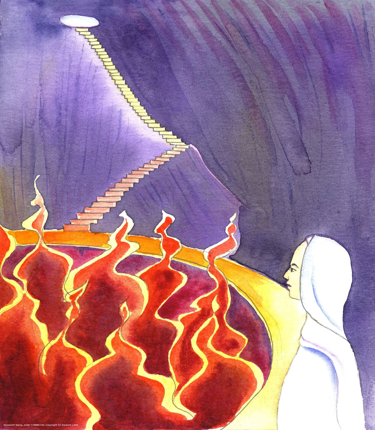 Our Lady spoke about those people who deliberately ignore her prayers, and the good advice of other people, and who deliberately take the path that leads to Hell. If they do not repent before the 'door' of death closes, they will be trapped in torment forever.