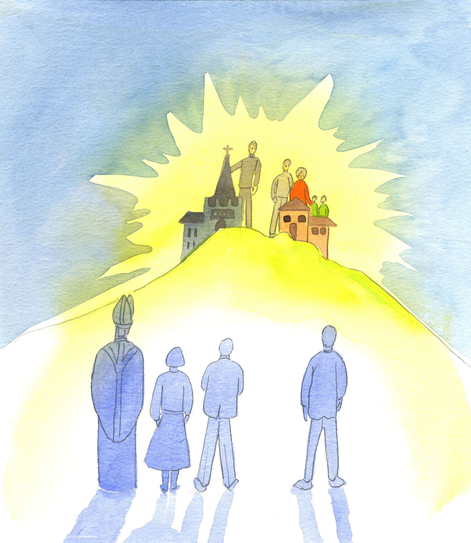 Christ told me that those few Catholics who believe in all the teachings of the Church and who are willing to proclaim and defend them are like a lamp set on an hill, to enlighten people around them. But many Catholics, even many of the Clergy, have little faith, and so give little or no light to people near them.