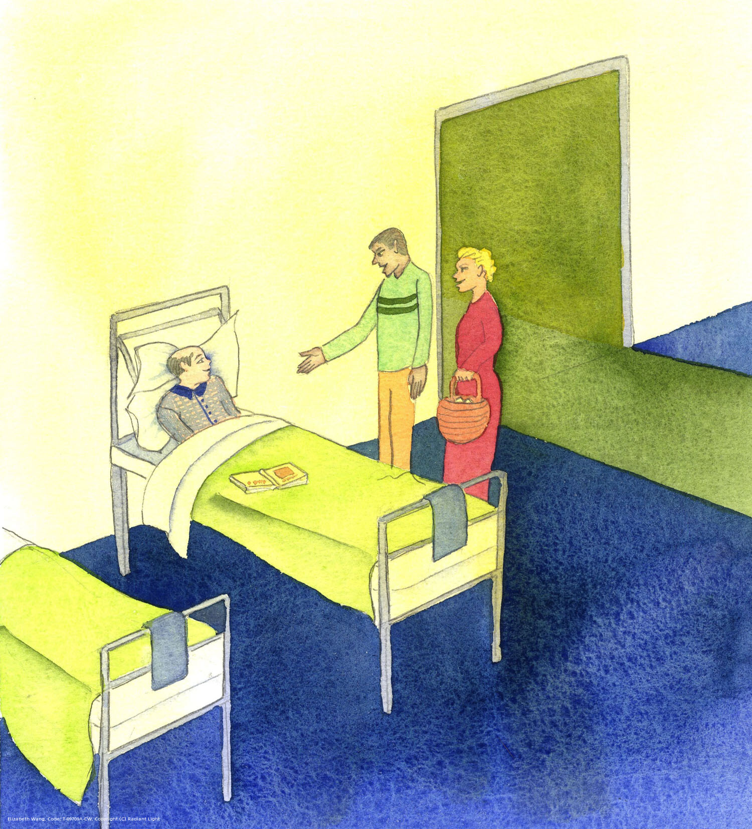 If we visit the sick, we please Christ. In the Gospel story, the King at the Last Judgement praised those who had visited the sick, visited people in prison, or had carried out other works of mercy.