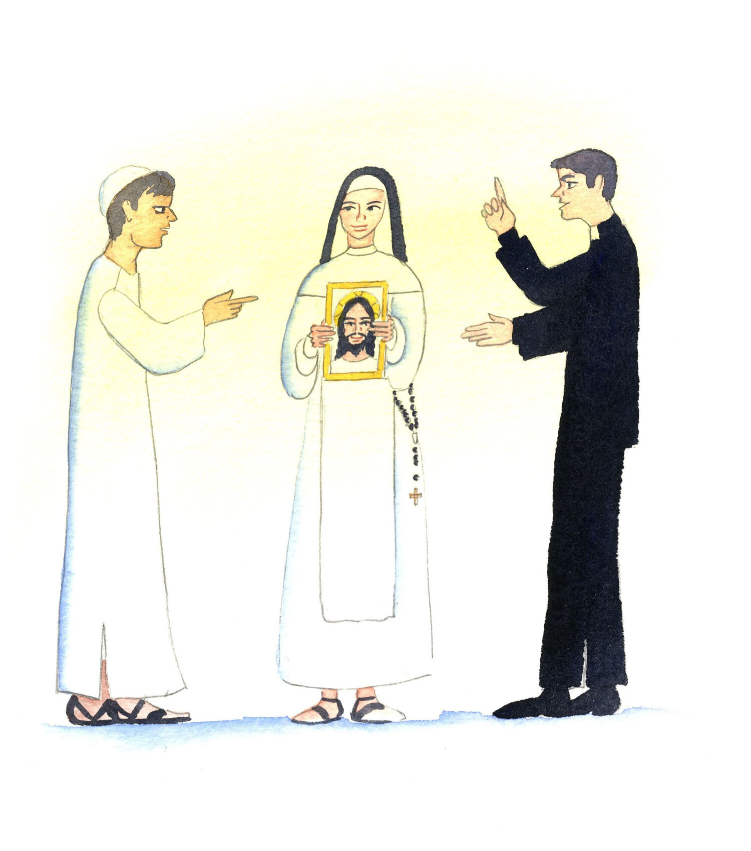 The truth which we have learned from Christ and His Apostles is still true, is still taught by the Catholic Church, which Christ founded, and is still meant to be told to everyone in the world who is willing to listen: that God loves us so much He has come down from Heaven, and that Jesus, God-made-man, is the only Saviour.