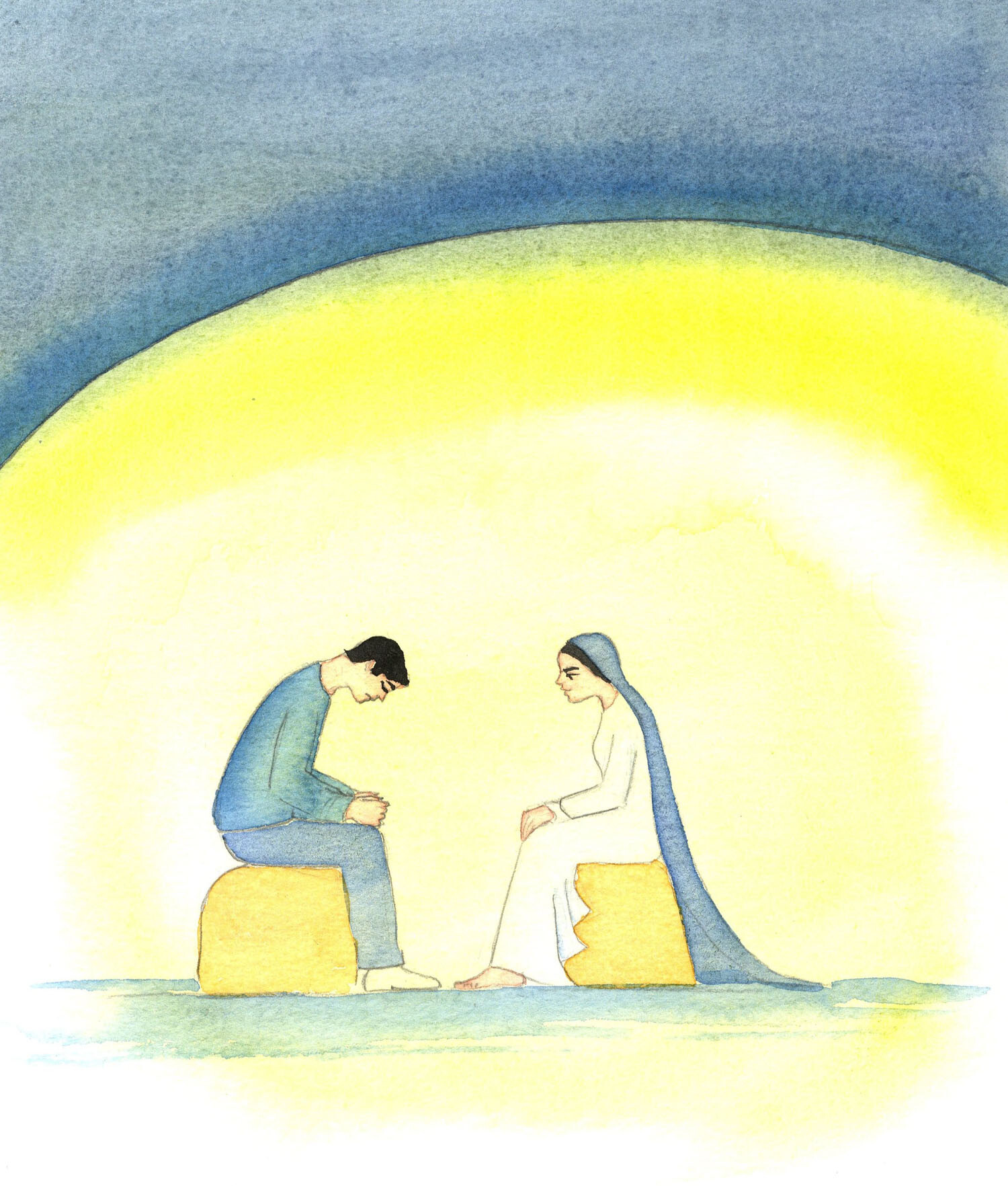 The Lord lifted my soul up high. He showed me that He cannot refuse the prayers offered by the Mother of God, Mary for her needy children. He showed me that she was straight away consoling a despondent person on earth, to give him great hope.