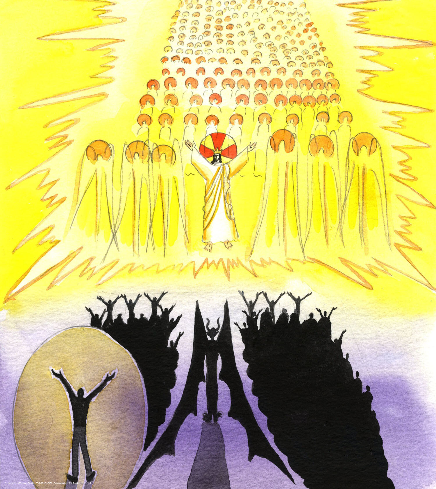 A person who sins, and who says to himself, "I can do whatever I want", would be wise to remember that by his decisions and acts he aligns himself either with God and the Saints and Angels, or with Satan and his demons and all who love evil. He should pause, to ask: "Whose side am I on?"