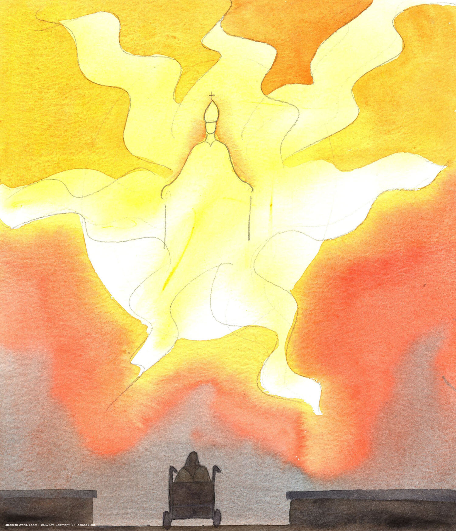 Christ wants people to reflect on my Last Judgement painting, and to ponder how they will feel when they come at last into the presence of God the Father, whose glory I have seen in prayer, and who is awesome in His holiness and beauty. Christ wants everyone to repent of their sins, while there is still time.