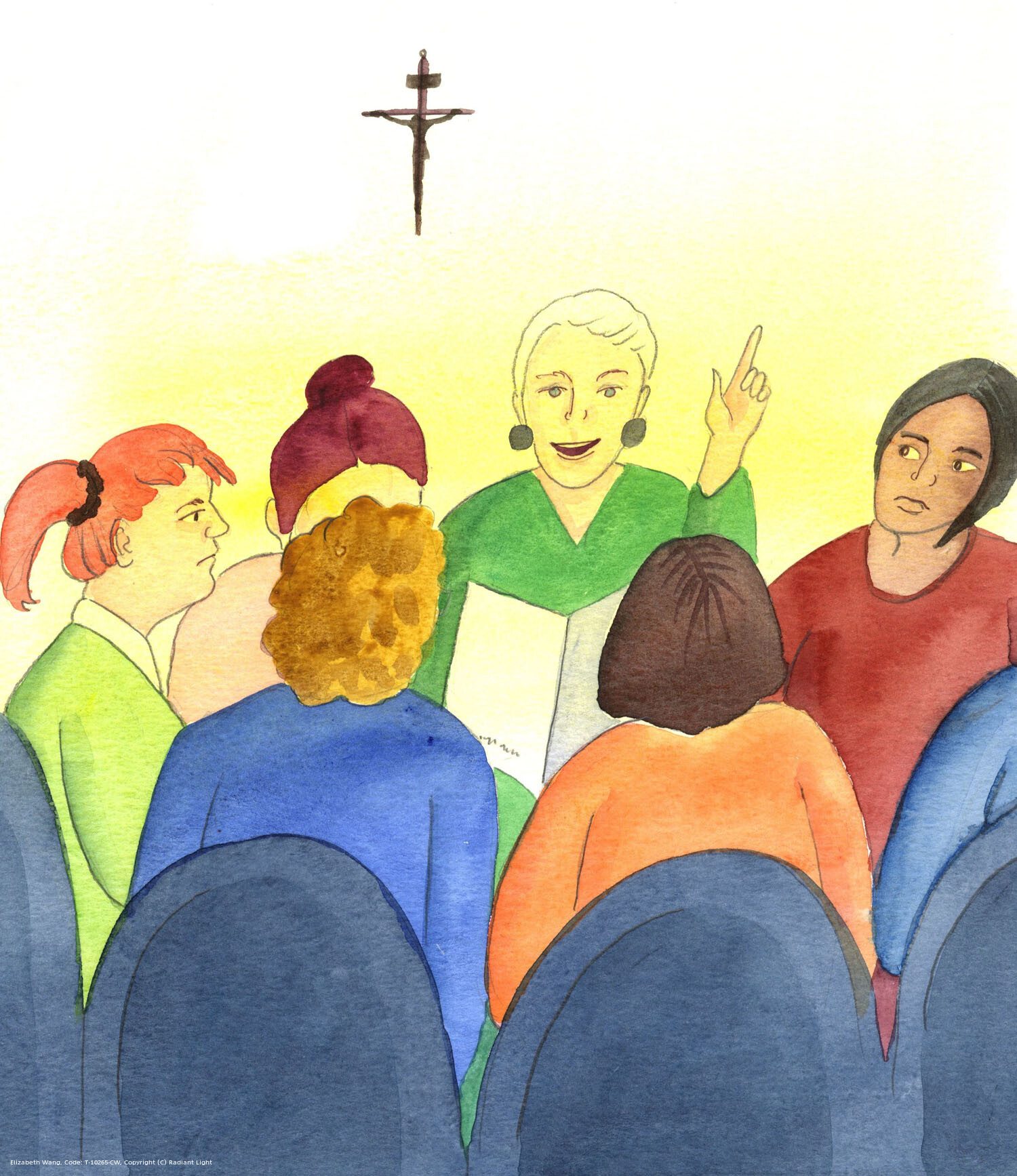 It is said that Catholics in a discussion group must not dispute what is said in the course of the meeting. This is only a man-made rule. It is God's Will that if we hear someone lead others astray by false or distorted versions of the Faith, or by outright denial of truth, we speak to defend the Faith, and to aid confused souls.