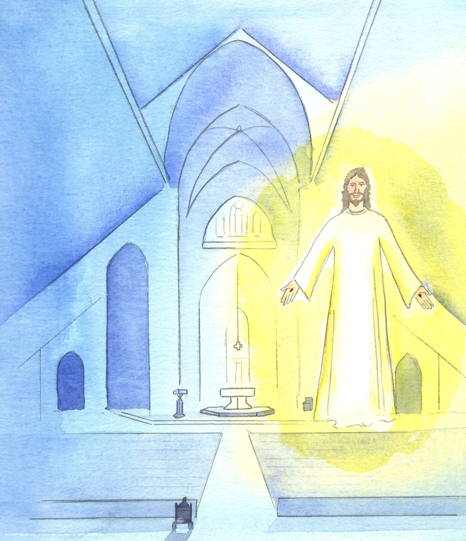 Christ is Really Present in our church. He delights in our visits. When I was on retreat at Douai Abbey, Christ spoke to me, on Good Friday, about His delight that I had kept Him company in His Passion. He was even more pleased that I had offered my whole adult life to Him, for the doing of His Will; and so He gave me reassurance and comfort.