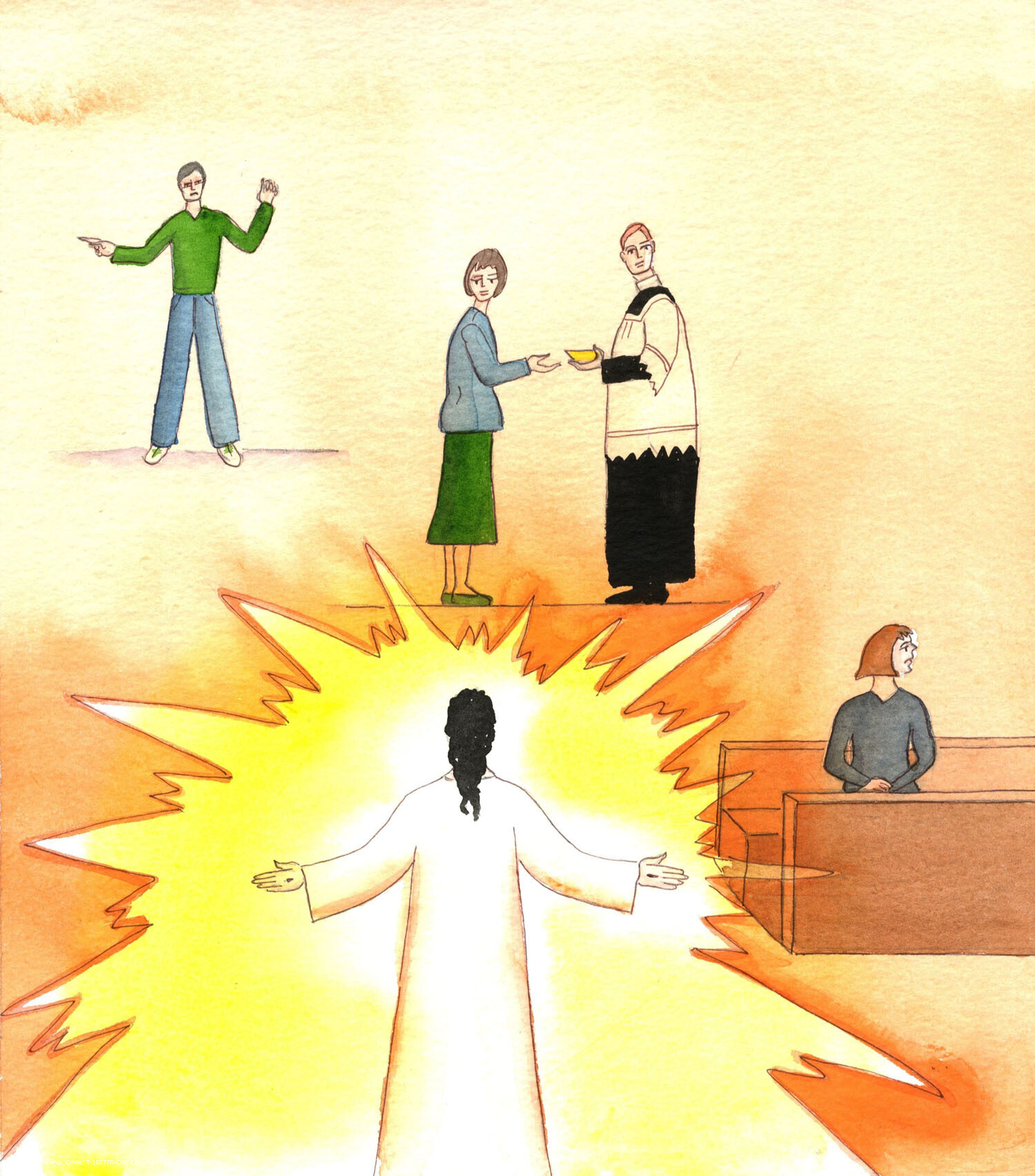 There are three groups that endanger their salvation by not benefiting from the 'Bread of Life' which is Jesus our Eucharistic Lord: those who refuse to believe in Him or to join the Church, those other Christians who insist on believing that their Orders are valid, but who receive only bread, and those Catholics whose Communions are ineffective because of the refusal of those Communicants to believe in what Christ teaches them through His Church.