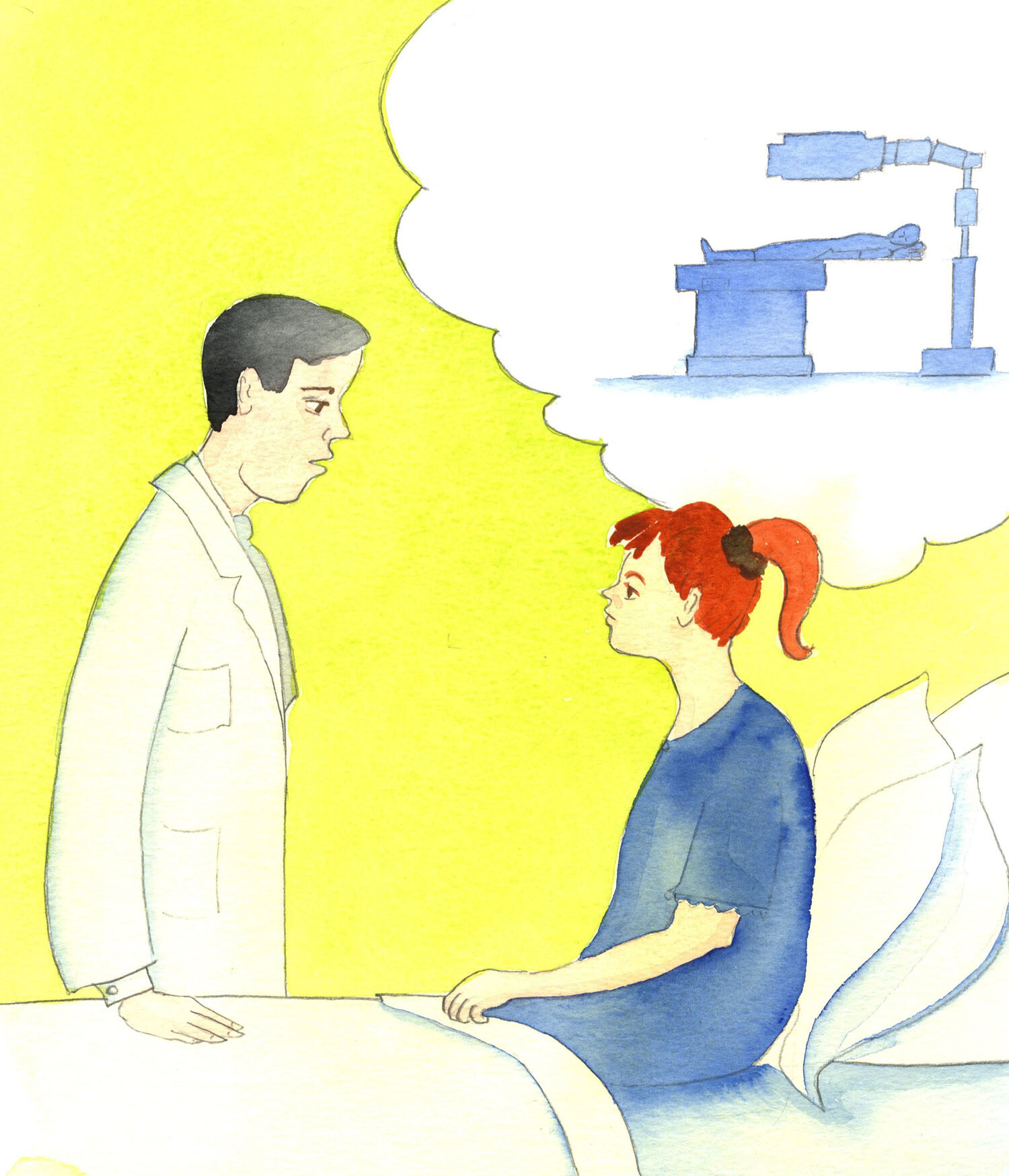 A sick person who is asked to undergo certain therapies which in fact would poison or burn her badly does not have to accept every suggestion. Her duty is to preserve her life, but not necessarily by extraordinarily painful means. She must be aware that doctors cannot act without her consent.