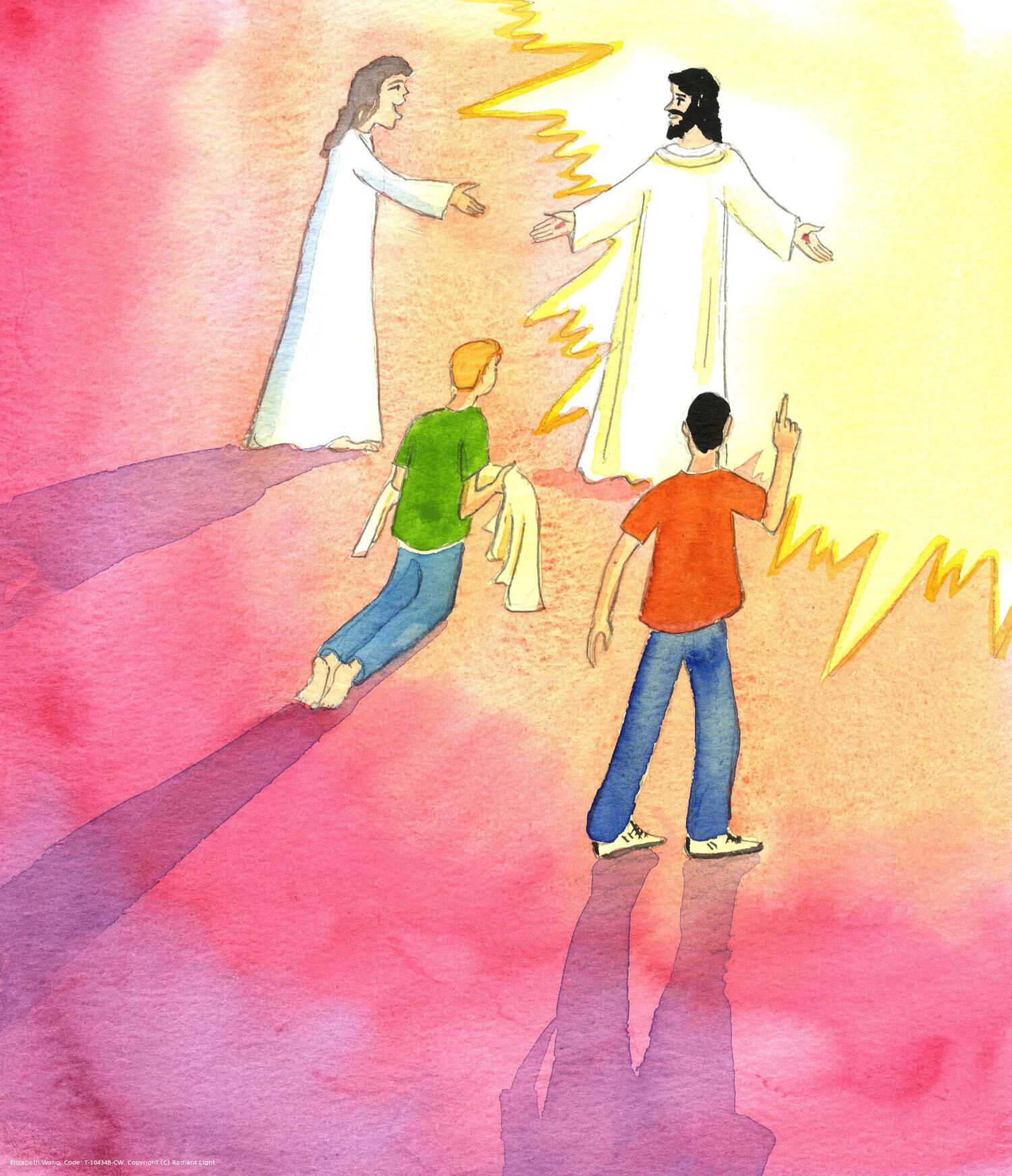 To meet Christ at death whilst in a state of grace is to be wearing the wedding garment necessary for Heaven, even if it is stained, and must be washed clean in Purgatory. Good people who have never known Christ meet Him at the edge of Heaven; some greet Him gladly, when told He is the Saviour of the world and so receive a white garment. Others refuse to accept Him, and condemn themselves, and cannot therefore enter Heaven.