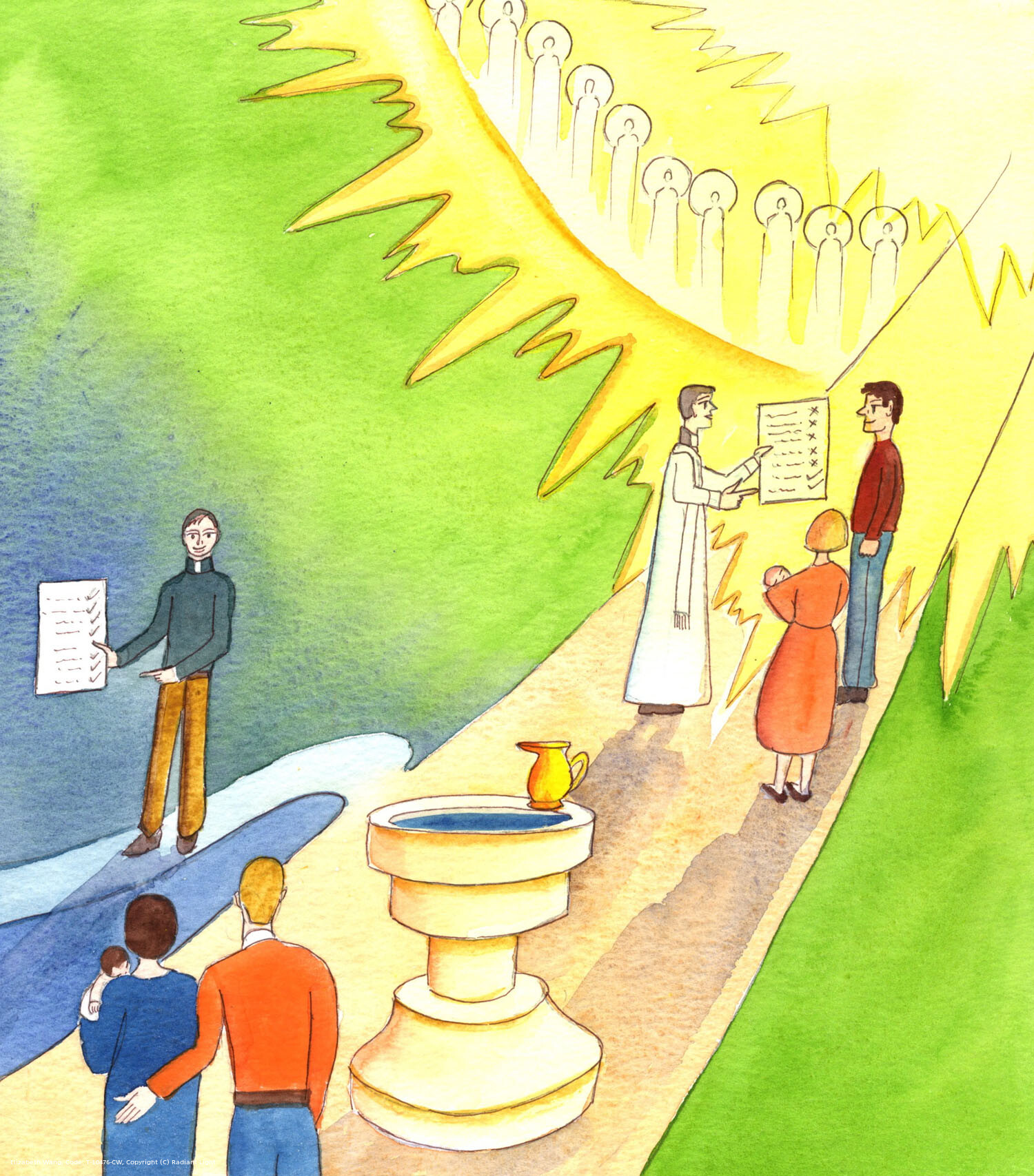 It is true that groups of Christians outside the visible unity of the Catholic Church join in Christ's saving work by baptising their members. But it is tragic that those young Christians are often taught mistaken things about faith and morals, and so encouraged to sin - even if their instructors thought they were right, in approving of contraception, divorce and remarriage, even abortion and other evils.