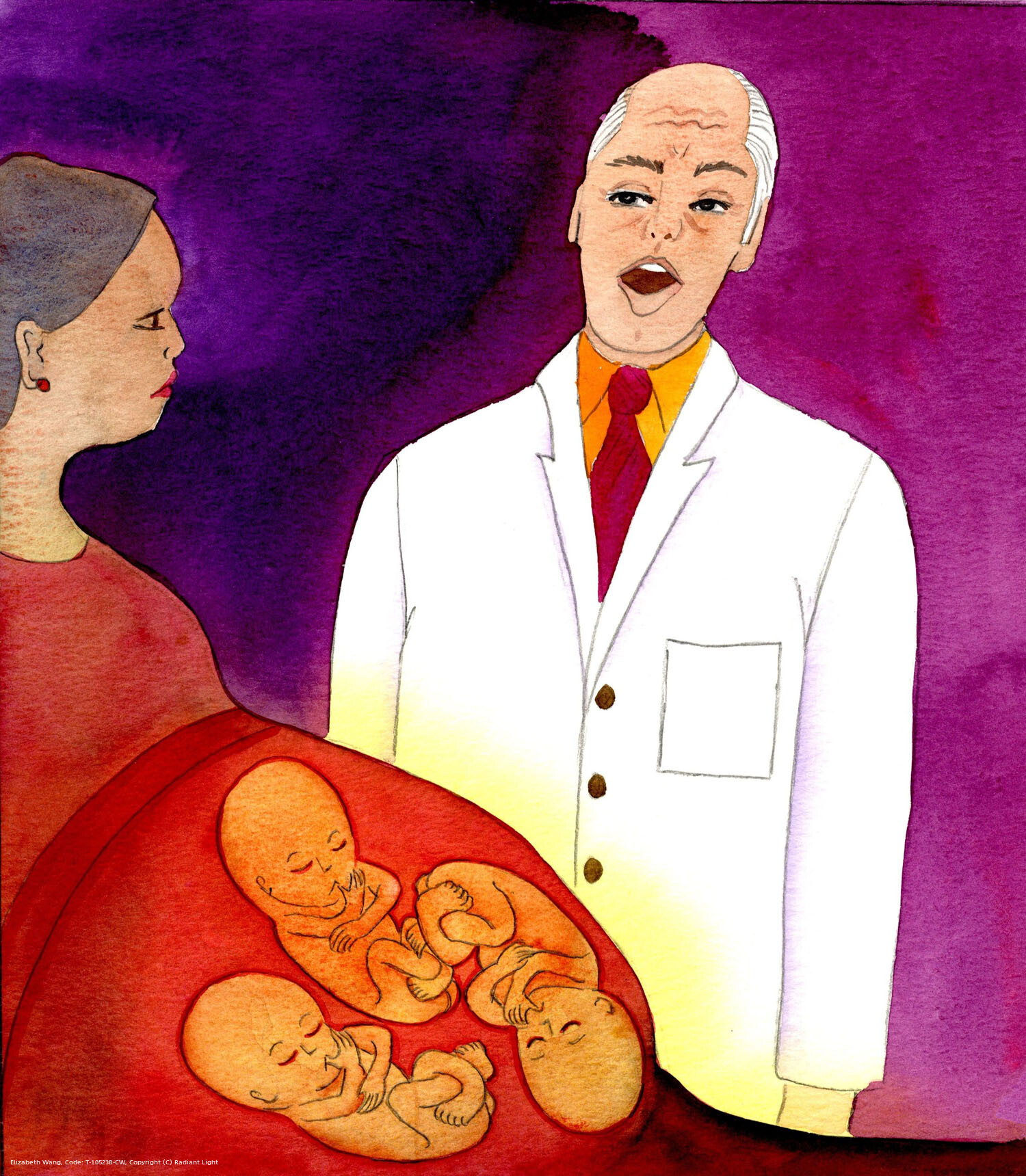 A doctor's role is compromised when he or she is trained to help a woman choose which of her babies should be killed through abortion