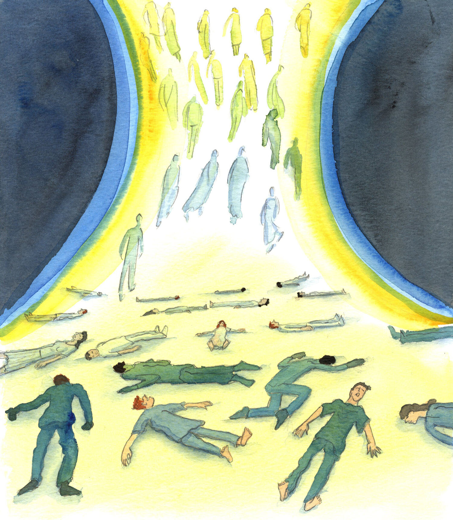 When large numbers of people die in natural disasters, it must not be forgotten that each one is going to be judged. Each individual has died in a particular state of spiritual health or spiritual alienation. It matters very much, how we live our lives. Are we really to meet God with joy, if He calls us, today?