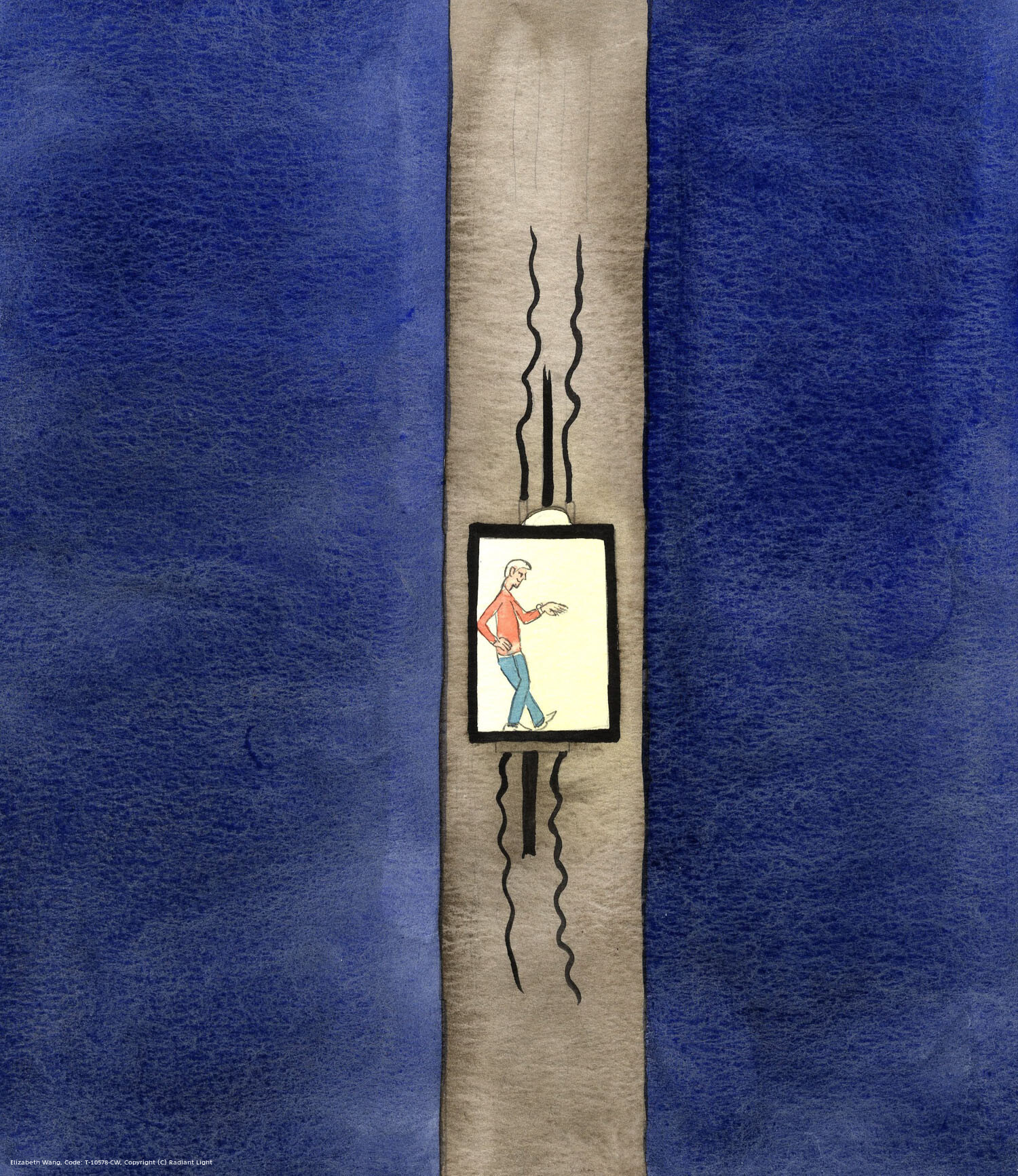 A person who goes his own way, ignoring God's laws, and not caring about committing mortal sin, is like a person in a lift which is hurtling towards destruction because the cable has snapped. Unless he accepts that he is in danger, and calls for help in time, he will perish.
