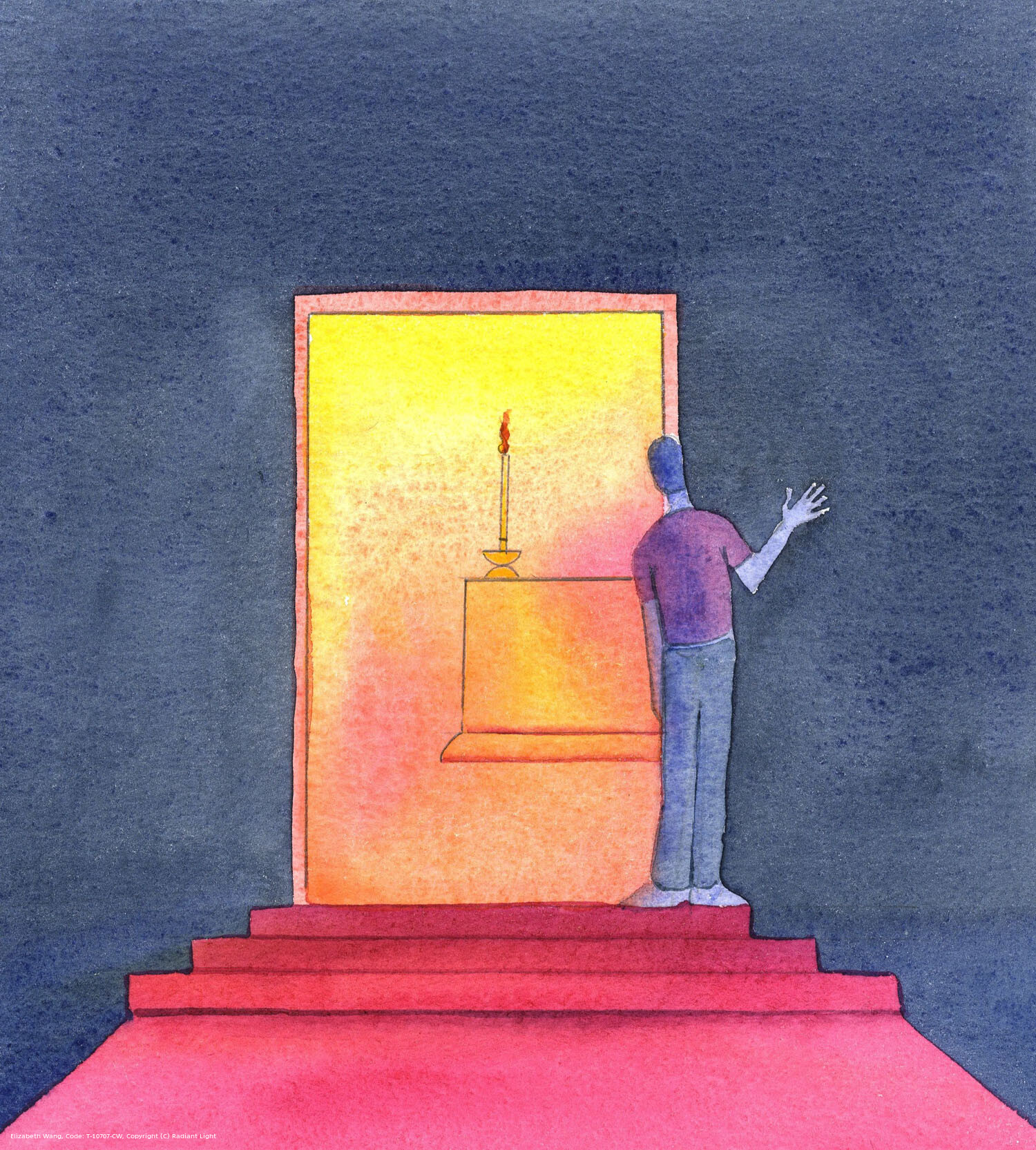 The sanctuary of a Catholic church is a holy place, just as was the holy of holies in the Temple at Jerusalem. A man who enters the sanctuary as a priest to offer Christ in sacrifice, in the Mass, should be pure and holy in body, mind and soul. If he is not, he should repent, and confess his sins when he can.