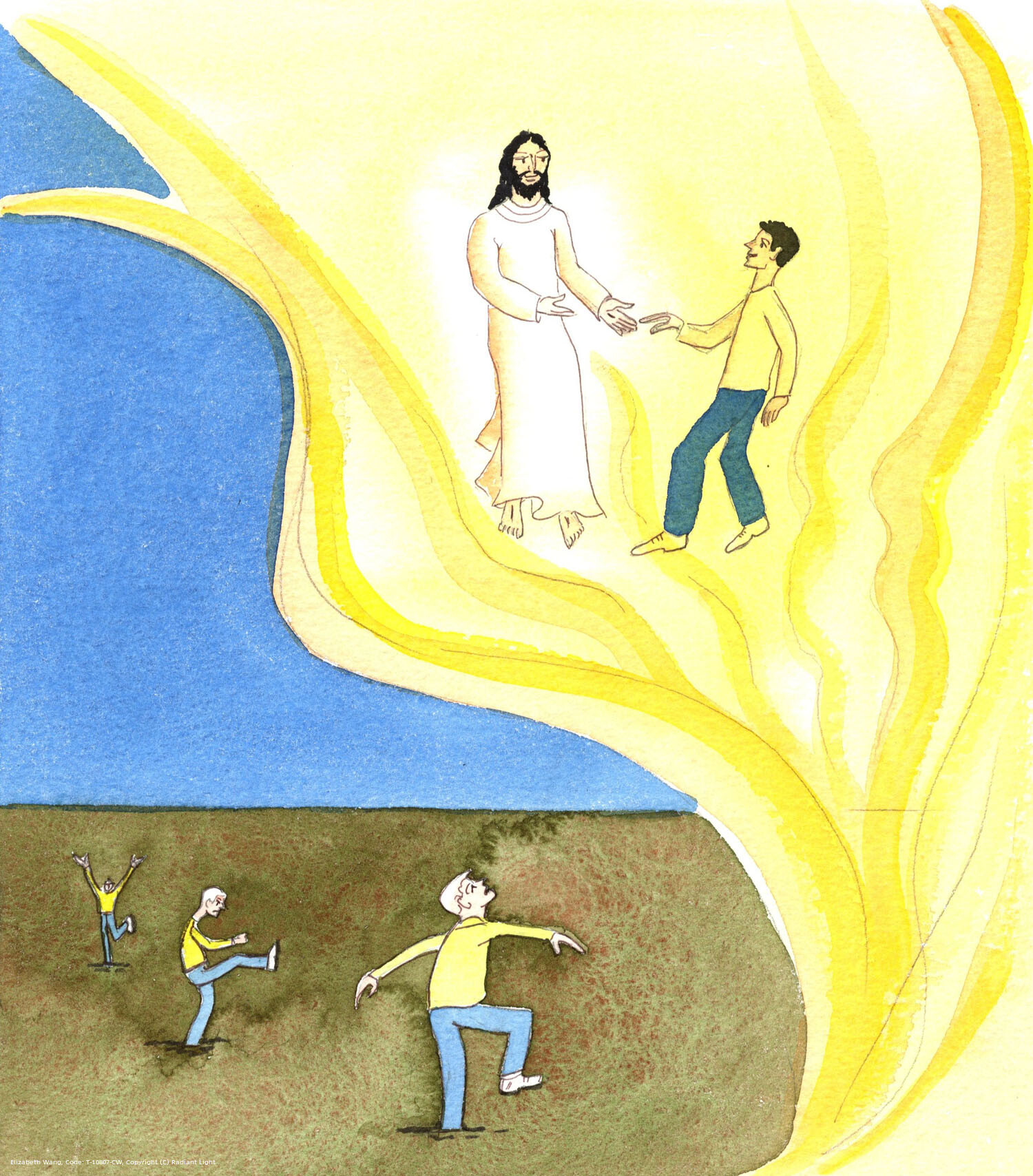 A person who trusts in Christ completely, believes in the teachings of Christ's one true Church, and strives to put them into practice, has a freedom and joy in life and in prayer which those people deny themselves who are stuck in the 'mud' of disbelief, dissent, and argument.