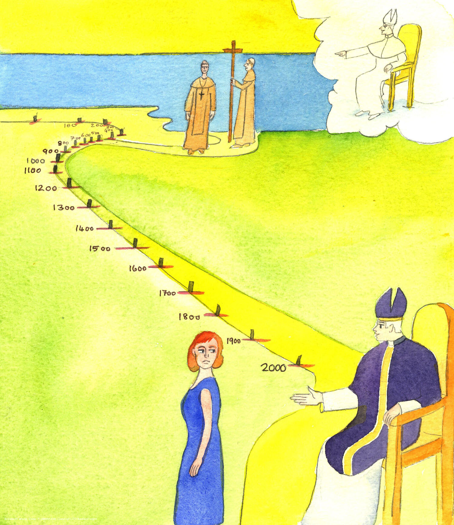 When St. Augustine came to England in 597 AD, he came because he had been sent by the Pope. No Christian, in any era, acts wisely, if he ignores the Pope, and the constant teaching of the Pope and the other Catholic Bishops on matters of faith and morals, or ignores their guidance about discipline, the liturgy, and other matters.
