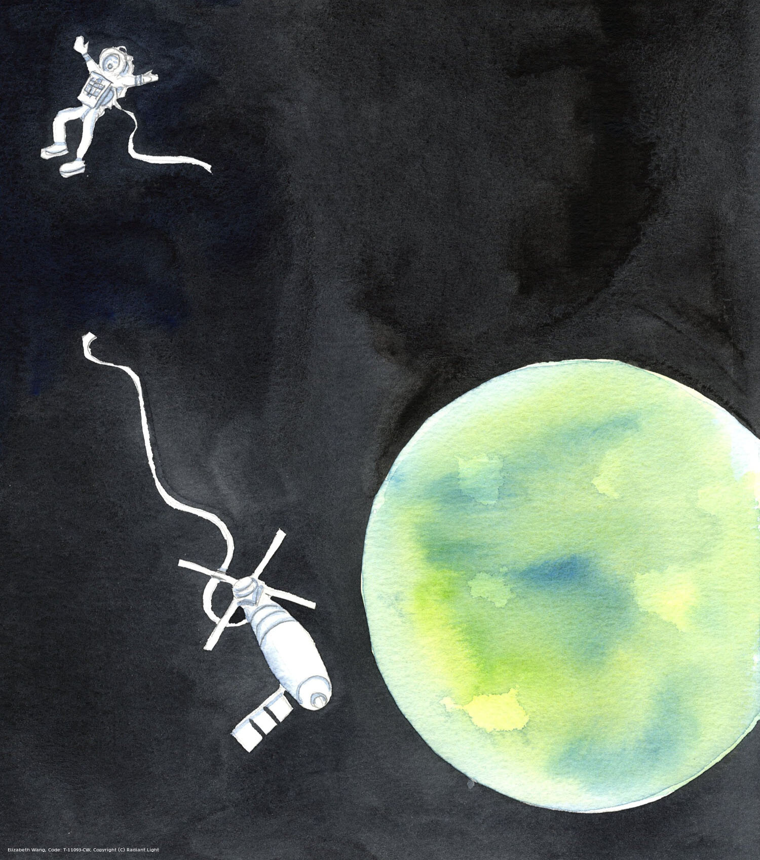 Just as an astronaut who deliberately cuts himself free from his spacecraft risks floating away alone into space, to die, so a person in mortal sin risks finding himself eternally 'lost' without any of the joy and peace and love of God, his Eternal 'Home'