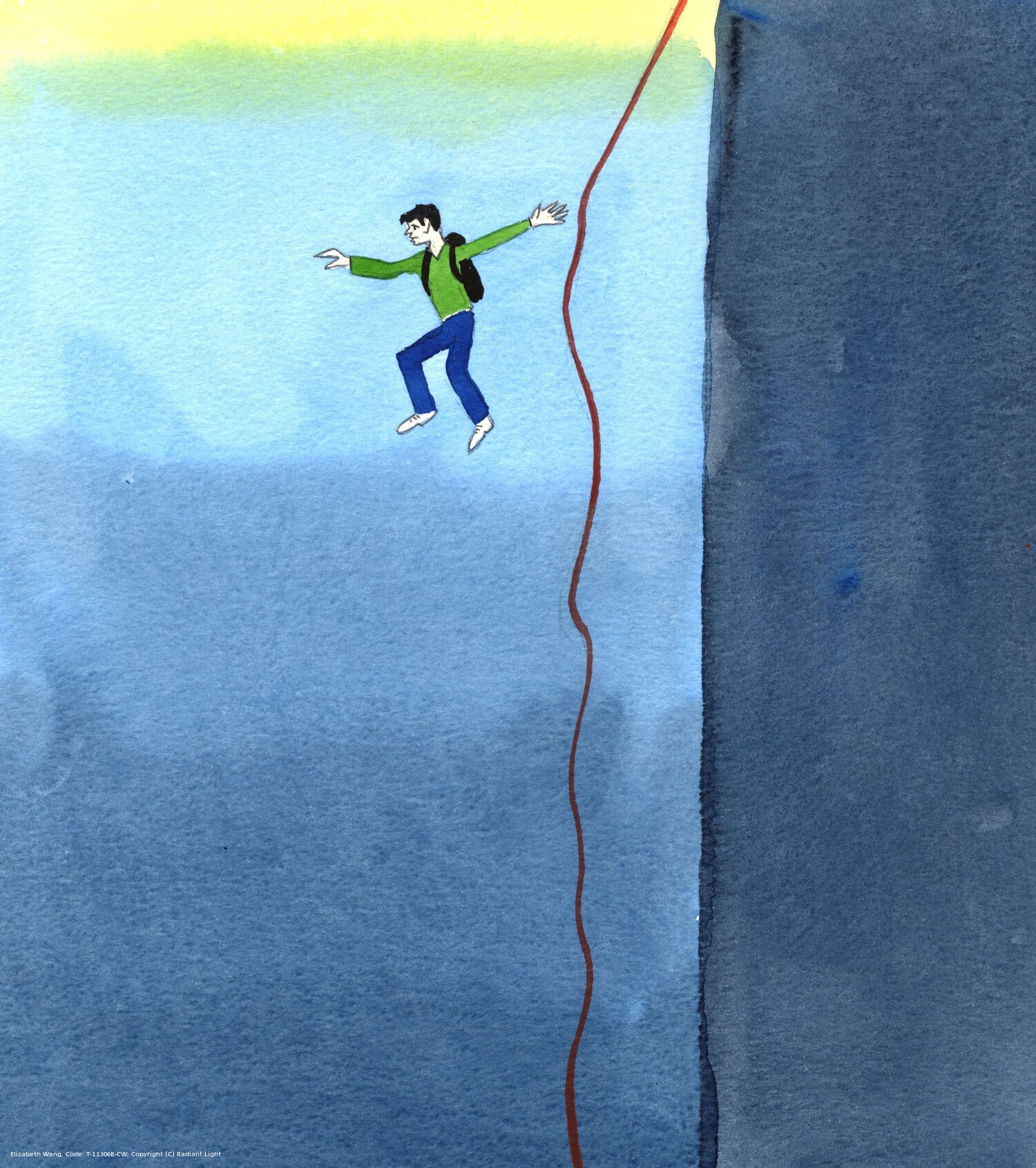 A person who deliberately commits grave sin, perhaps through becoming resentful or bored in the 'long haul' of ordinary life in Christ's service, is as foolish as a climber who lets go of his rope, in order to move towards something attractive seen in the distance. As a climber falls to his doom, unless by a miracle he is caught in mid-air, it takes a miracle of grace for someone in mortal sin to be converted, and saved.