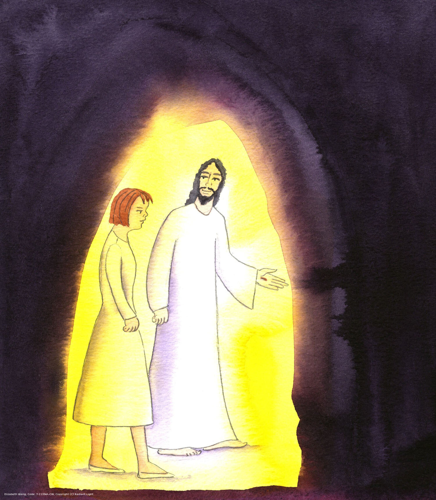 When following Christ's Way we can only see one step at a time. The future is hidden from us; but Christ wants each of us to know that, at every step, He is beside us, showing us the Way, giving encouragement and peace.