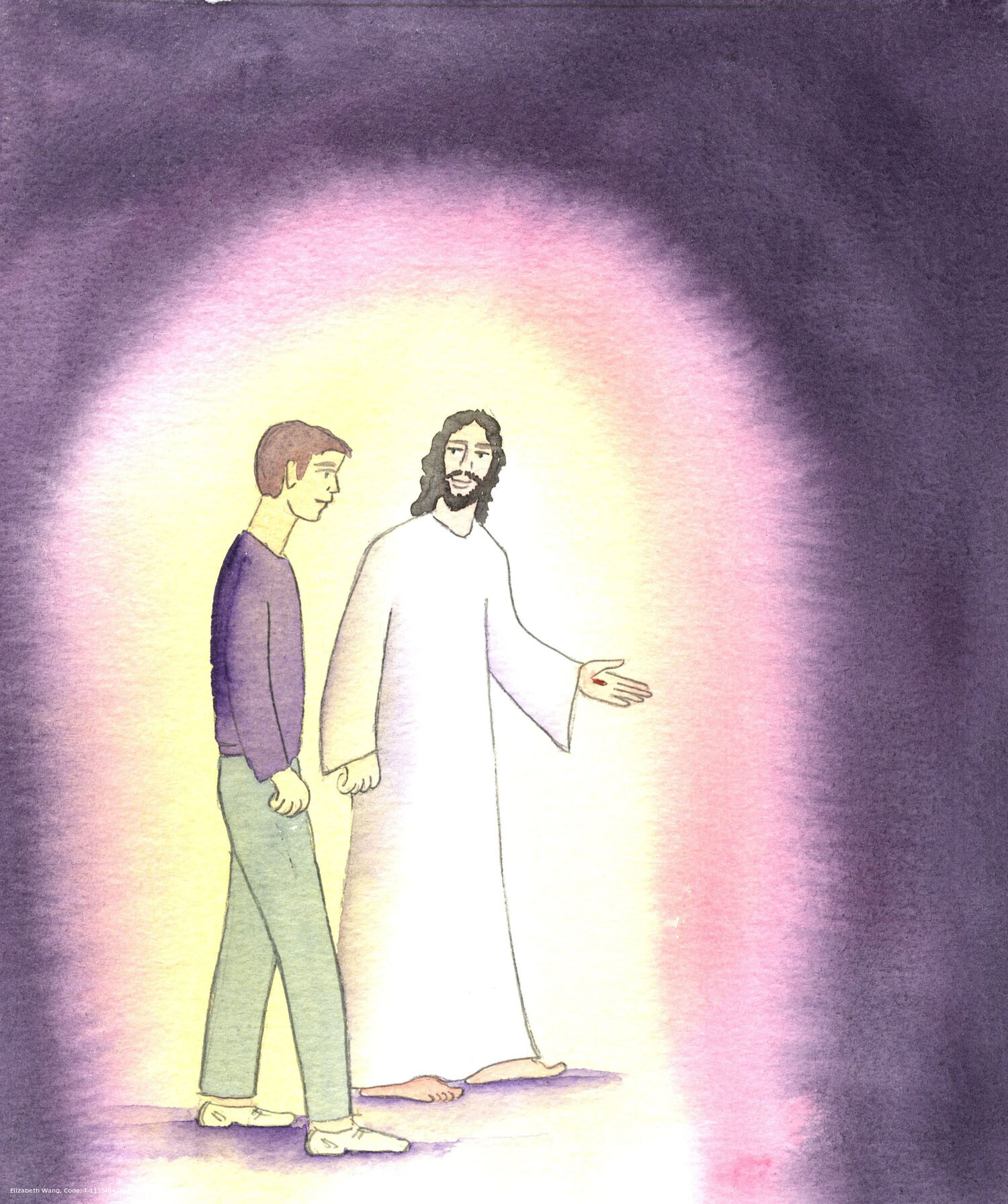 Even though we can only take one step at a time as we follow Christ's Way, unable to see into the future, we can be certain that Christ is very close to us, encouraging us on our journey of faith, offering us the graces we need to persevere as far as Heaven.