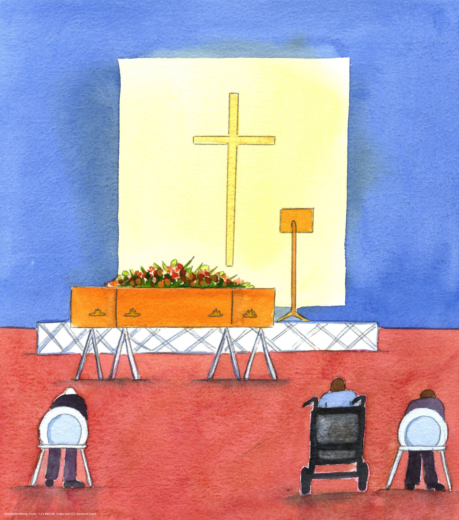 Even when there are few mourners at a burial or a funeral, or when people cannot find the words to express their grief, or to comfort one another - or are tempted to despair about the fate of the departed soul - they can be certain that the Lord is near. He Himself has told us, in Sacred Scripture, 'The Lord is close to the broken-hearted'.