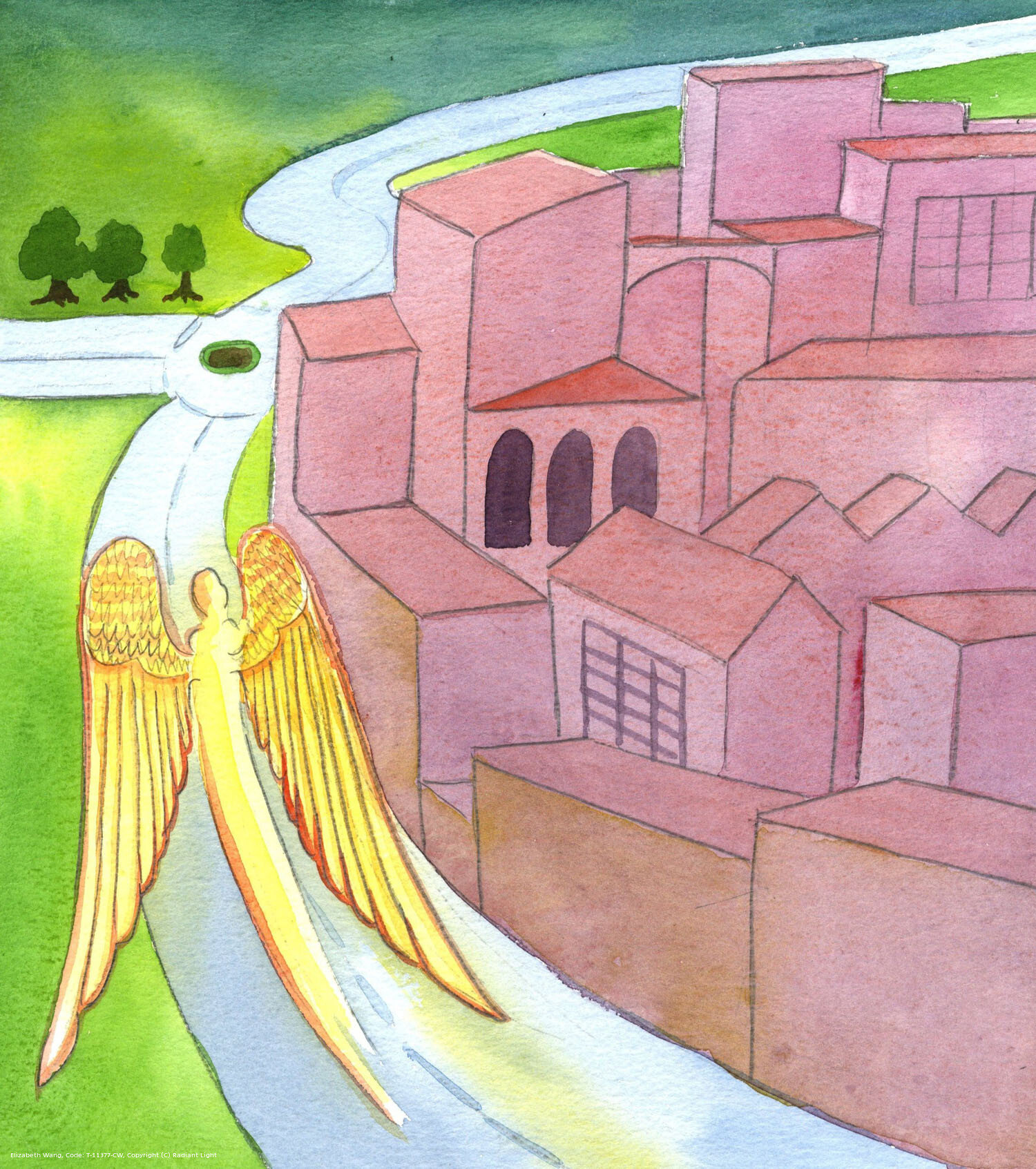 The Lord showed me a town, in which I had attended a funeral. He wants everyone in the town to ask: "Where am I going to spend Eternity?" Everyone needs to reflect upon that question, whether old or young, of one religion or another, sick or healthy, rich or poor, and whatever their background, race or occupation.