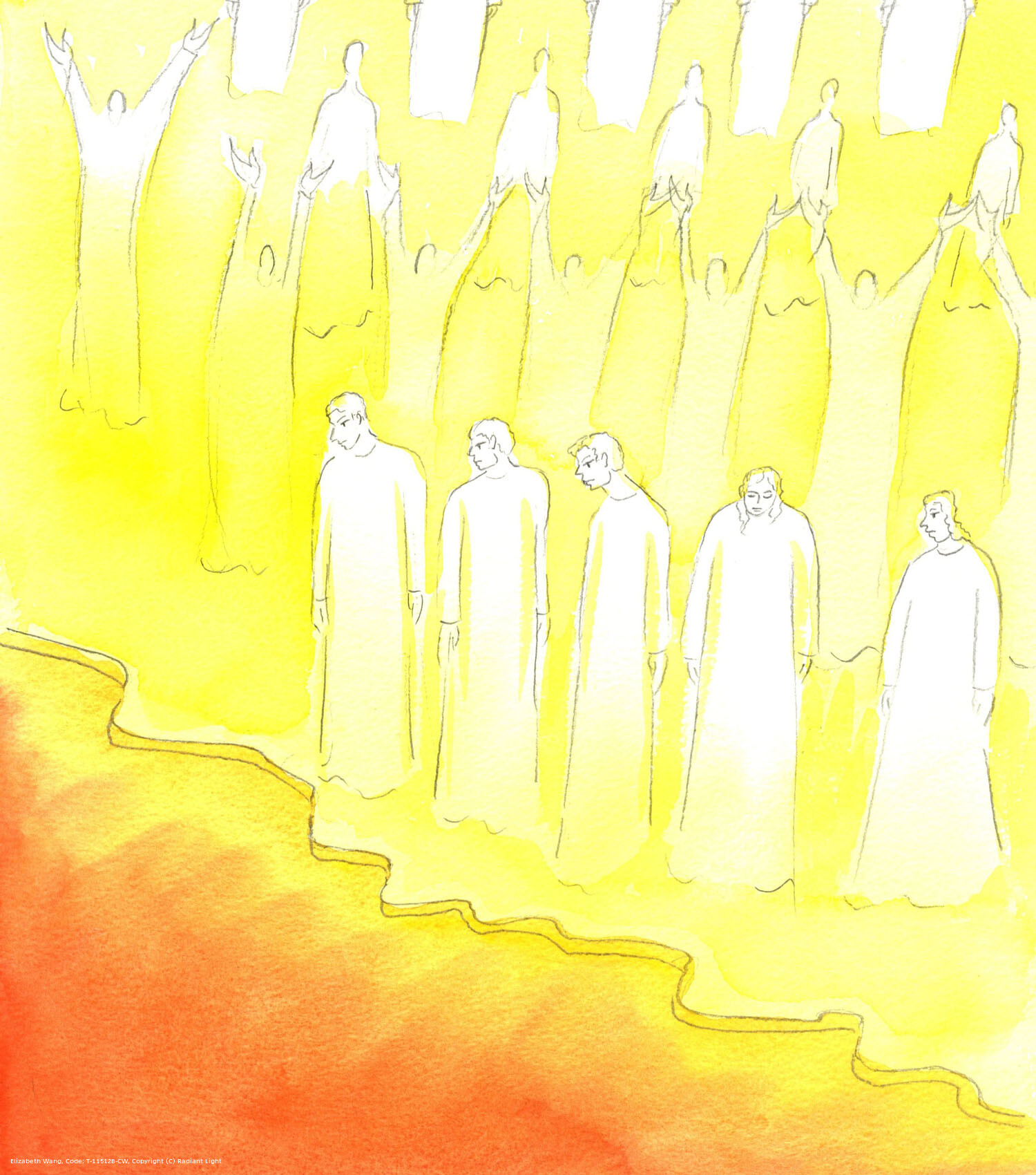People wonder if Christ and the Saints can be joyful, if they know that some souls are in Hell. The answer is that anyone in Hell has got what he wanted. If he freely chose to reject Christ, until death, he now has no contact with Christ: just as he chose; nor has he the joy, peace and beauty which are found in Christ, alas. So the Saints pity the lost souls, but realise that the damned choose their destination.