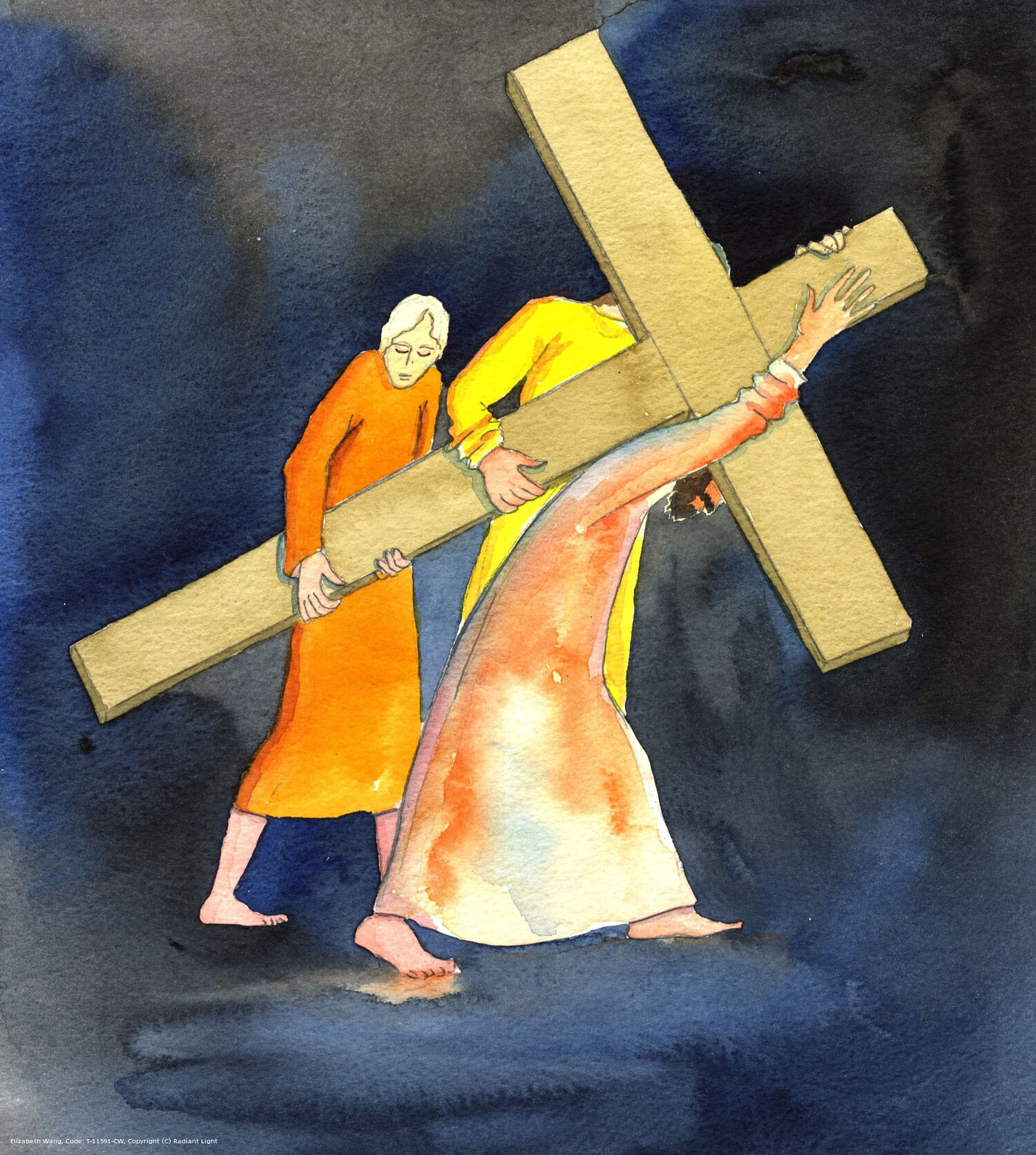 If we accept unavoidable sufferings with patience, from love for Christ, and offer them as a penance for sinners' conversions, in union with Christ, like Christ, it's as if we help Him to carry His Cross. We give evidence that His Passion was not wasted on us, but that we have accepted His graces and long for salvation for ourselves and others.