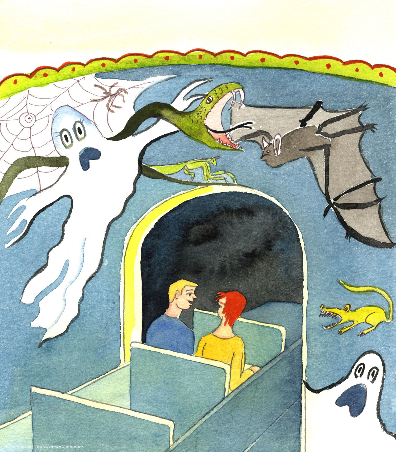 Some people decide to ride on a ghost-train at a fun-fair, and to find excitement in being shocked and terrified for a short time. Their shrieking is short-lived. The Lord wants everyone to know what people risk by deliberate grave sin: it is to be terrified, in the power of the demons, in Hell, not for a short time but forever. Christ was willing to come to earth, and die a horrible death, to speak the truth about sin and forgiveness, and to save us from the plight of the damned.