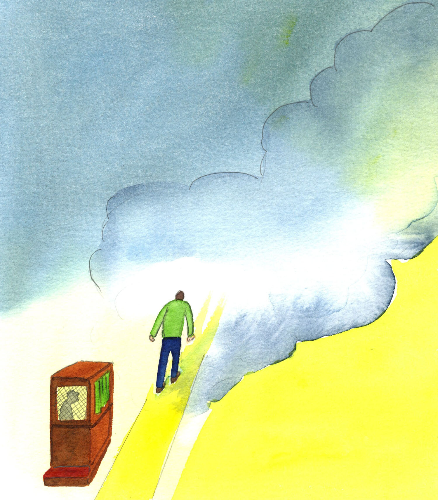 Some people suppose that after a good Confession everything in the spiritual life will become easy, or the way ahead will be plain; yet they seem to be walking in a great spiritual cloud, unable to see the next step. They should believe that it is God who hides them within Himself. They are held by God, in God, as He urges them to take one step at a time, in faith, doing what is right and avoiding all that is wrong.