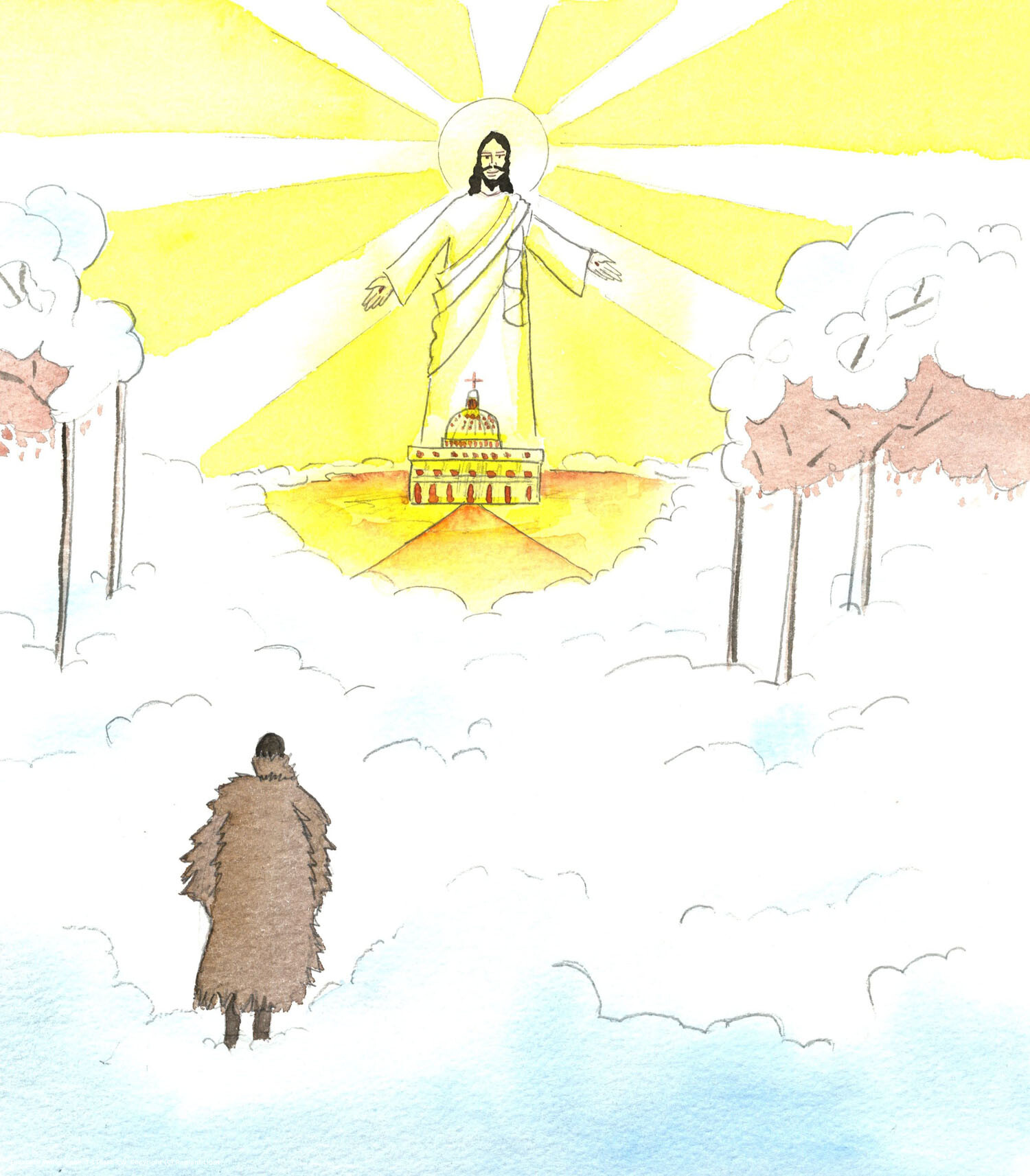 Those Christians who enquire and explore, like children in Narnia, find a place where it is already spring-time. In the Catholic Church, Christ already reigns. He has banished the snow and ice by His love, His true teaching, His provision of the precious drink of Eternal Life - His own Precious Blood; and He asks all people to come and live in His Kingdom, here on earth, and then forever, in Heaven.
