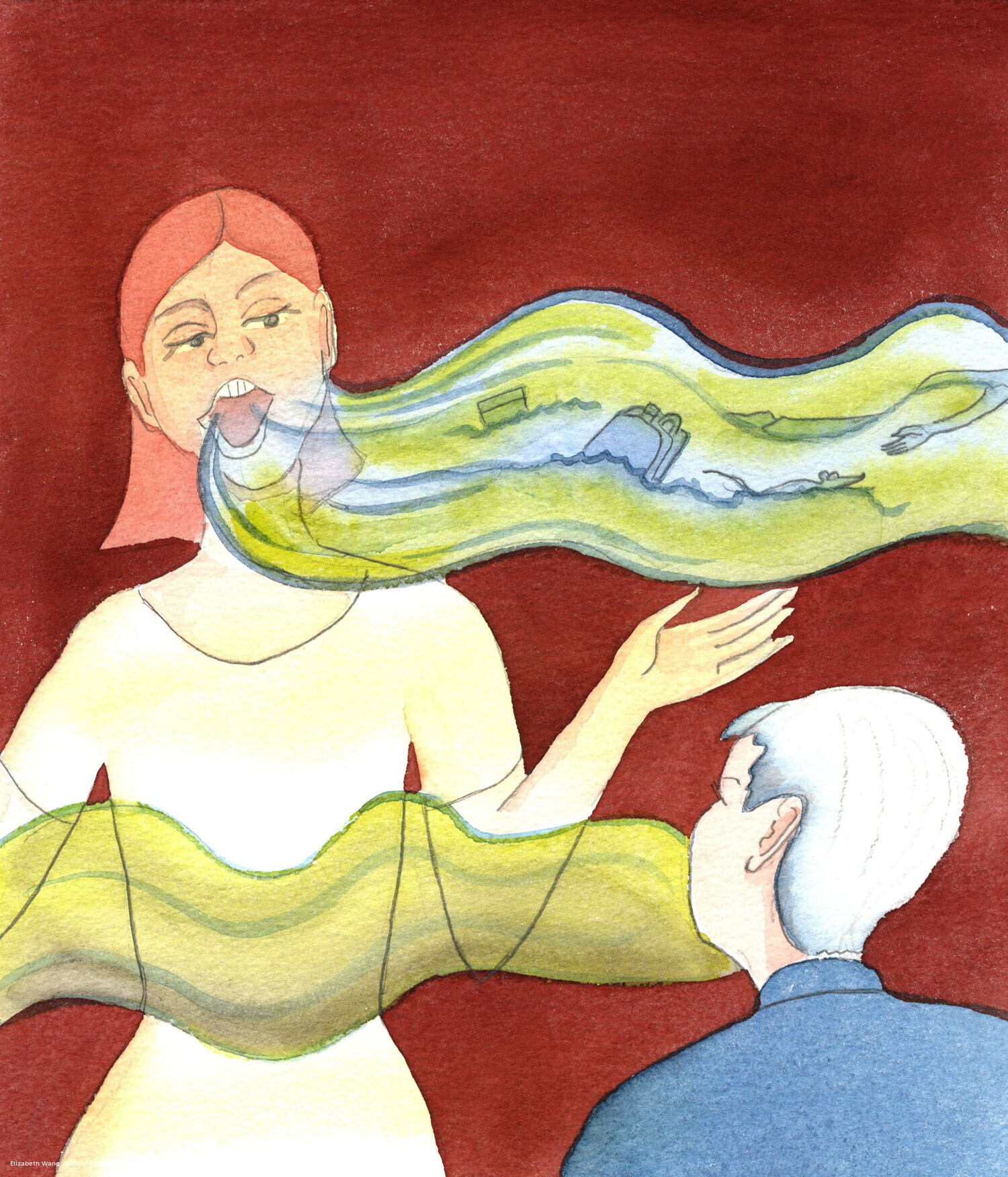 Our voices are made for speaking truth. When someone lies, it is as though a stream of filthy water pours out of her heart and through her mouth. Even so-called white lies produce a stream of polluted water: as do exaggerations, slander, blasphemy, boasting and innuendo.