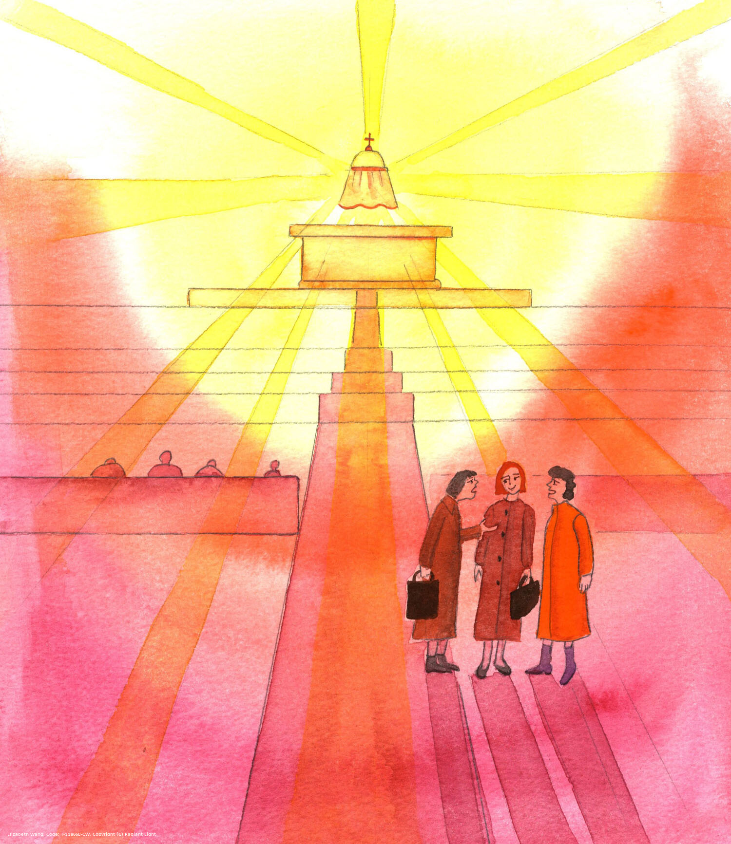 Christ wanted to make His Catholic church buildings into 'little Heavens' on earth, where people could offer prayer, in peace, in His Presence, before the Holy Eucharist, with the Angels. When there is constant chatter, this defeats His purpose. The Clergy, above all, should encourage people in church to behave with a reverent silence.