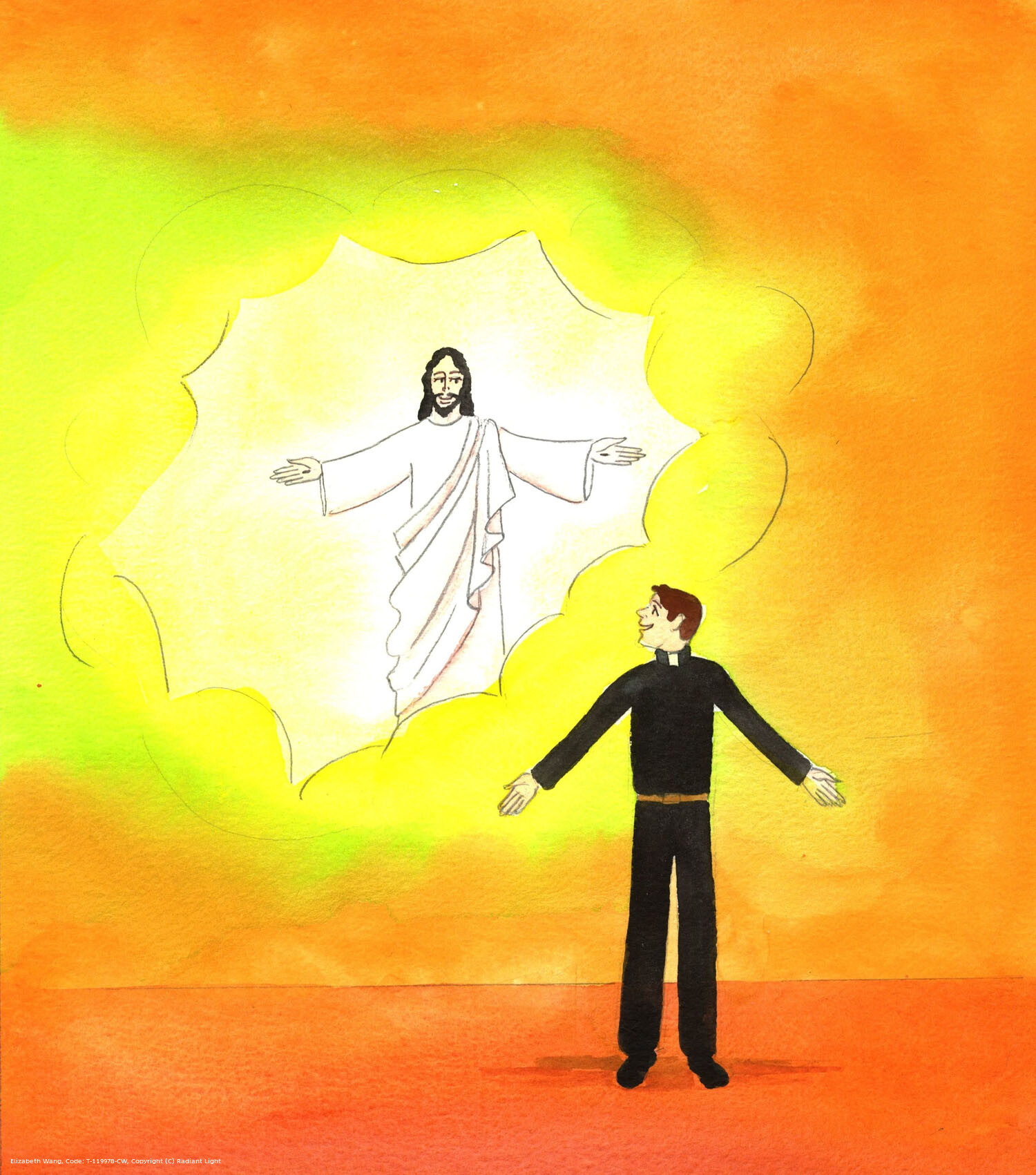 A priest fulfils the Will of Christ, and becomes joyful, when he has begun to accept the Cross, in being conformed to Christ in a sinful world. By his union with Christ, and His imitation of Christ, he can be freed to do what he is called to do, which is not primarily to help people with their earthly cares, but above all to bring them and himself towards holiness and salvation, and thereby to play his part in God's plan of salvation.