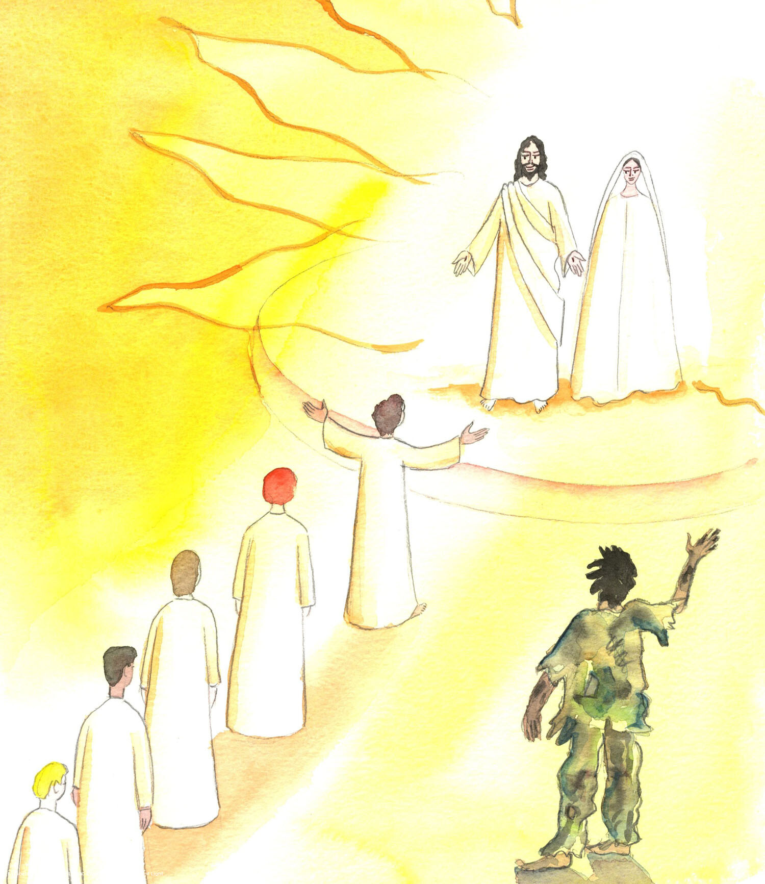 Some people cannot be bothered to prepare for Holy Communion, or for death. It is impossible for a person befouled with serious sin to enter Heaven. It's as though, when a person has not repented, but dies, he moves towards God whilst still clothed in filthy rags, whereas those who have repented are wearing clean garments. They have been made pure and holy, by Christ, and are worthy to enter Heaven's purity and holiness.